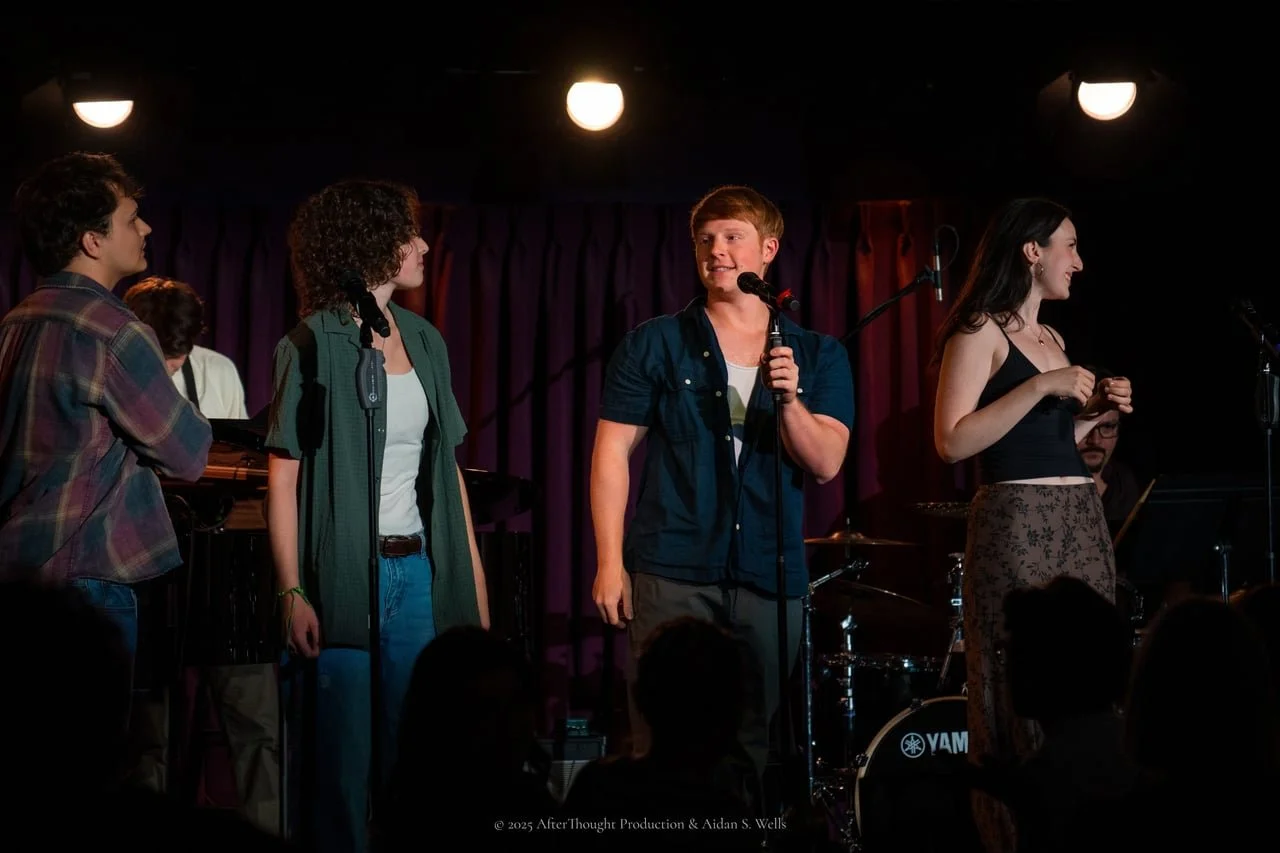 Grant Sparr, Saturn Coyne, Christian Clausnitzer, and Sophie Smith-Brody at Too Sweet: The Music of Hozier