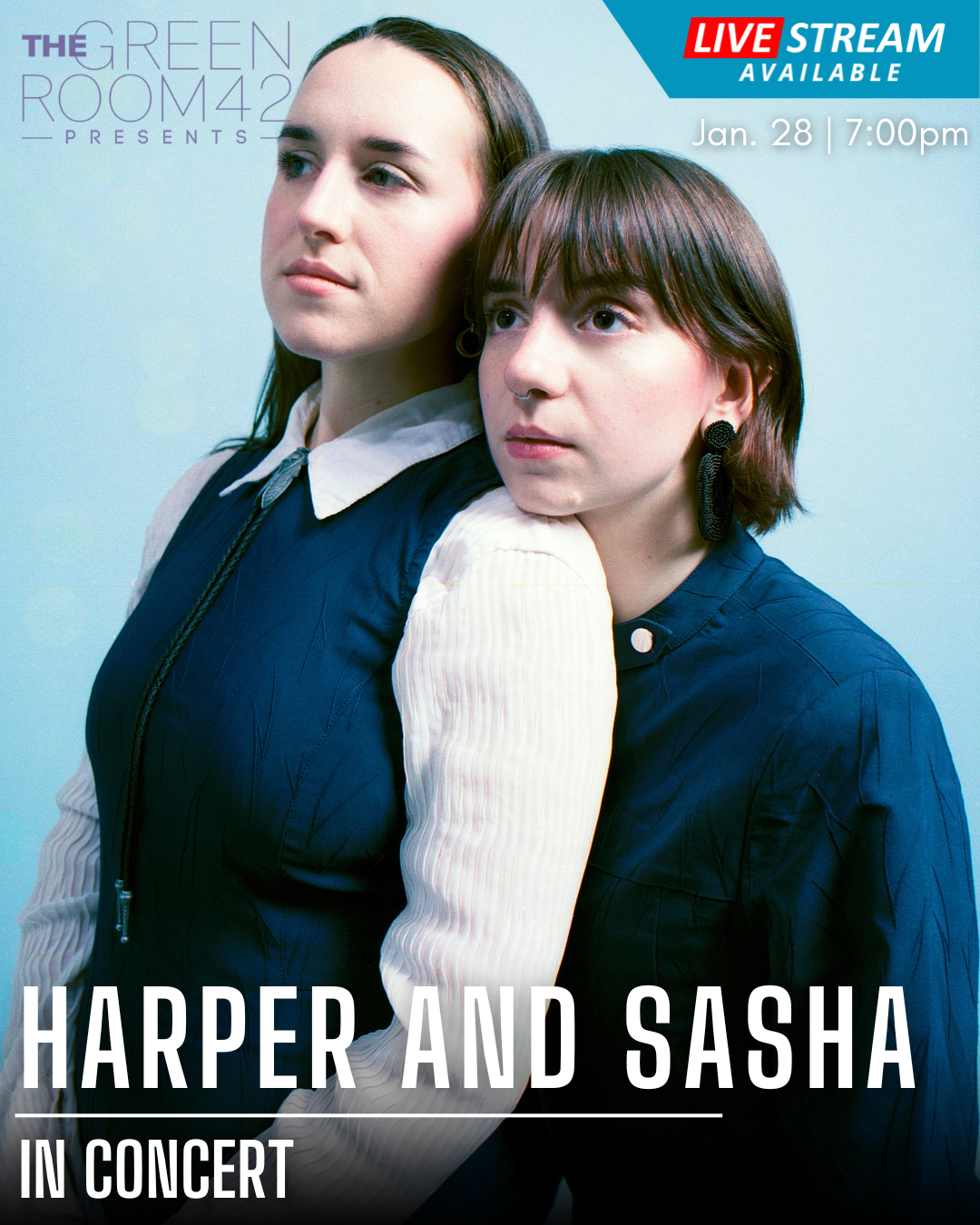 Harper and Sasha Lee Andrews in Concert Main Graphic