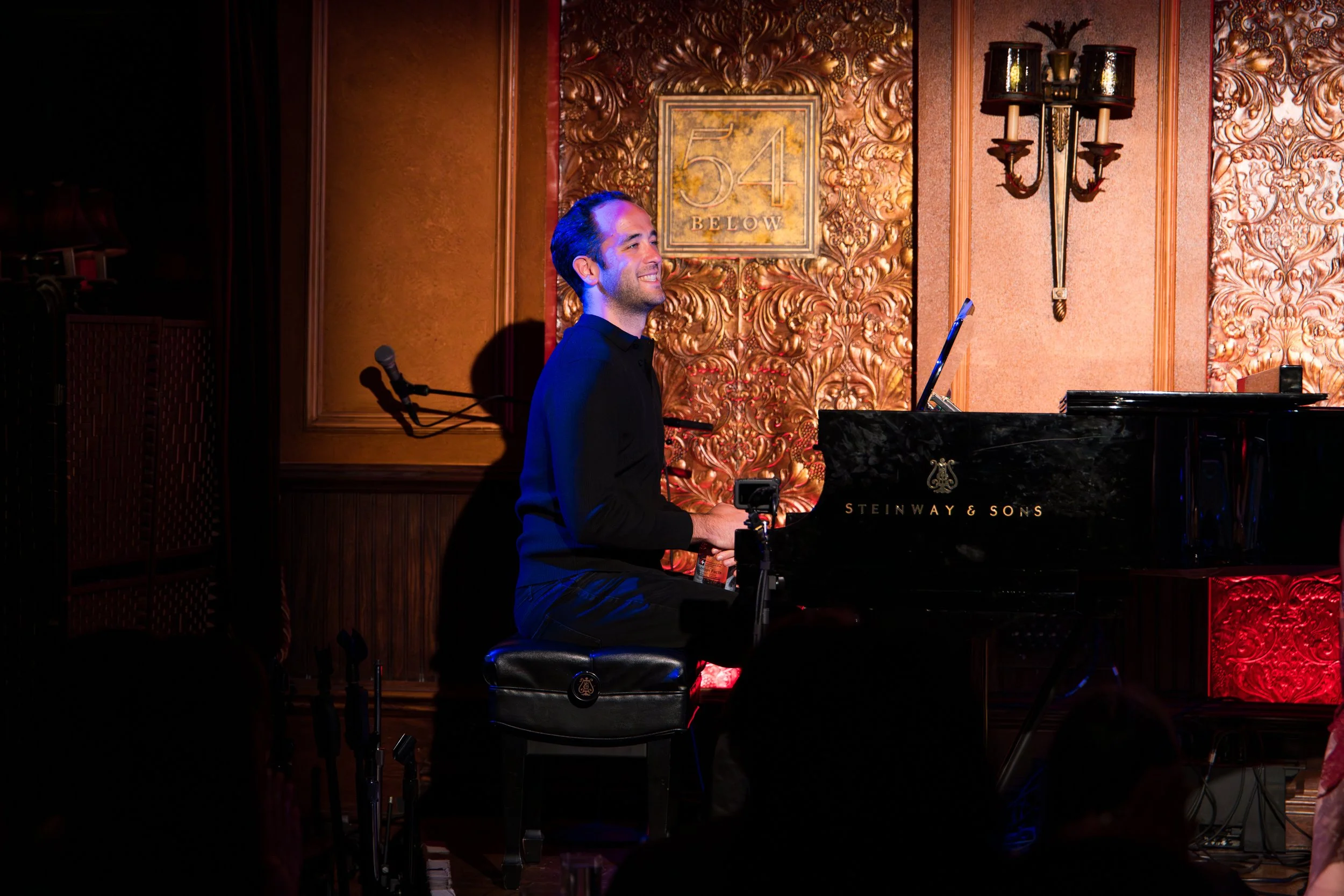 Tyler Capa at Hannah Bayles' 54 Below Show