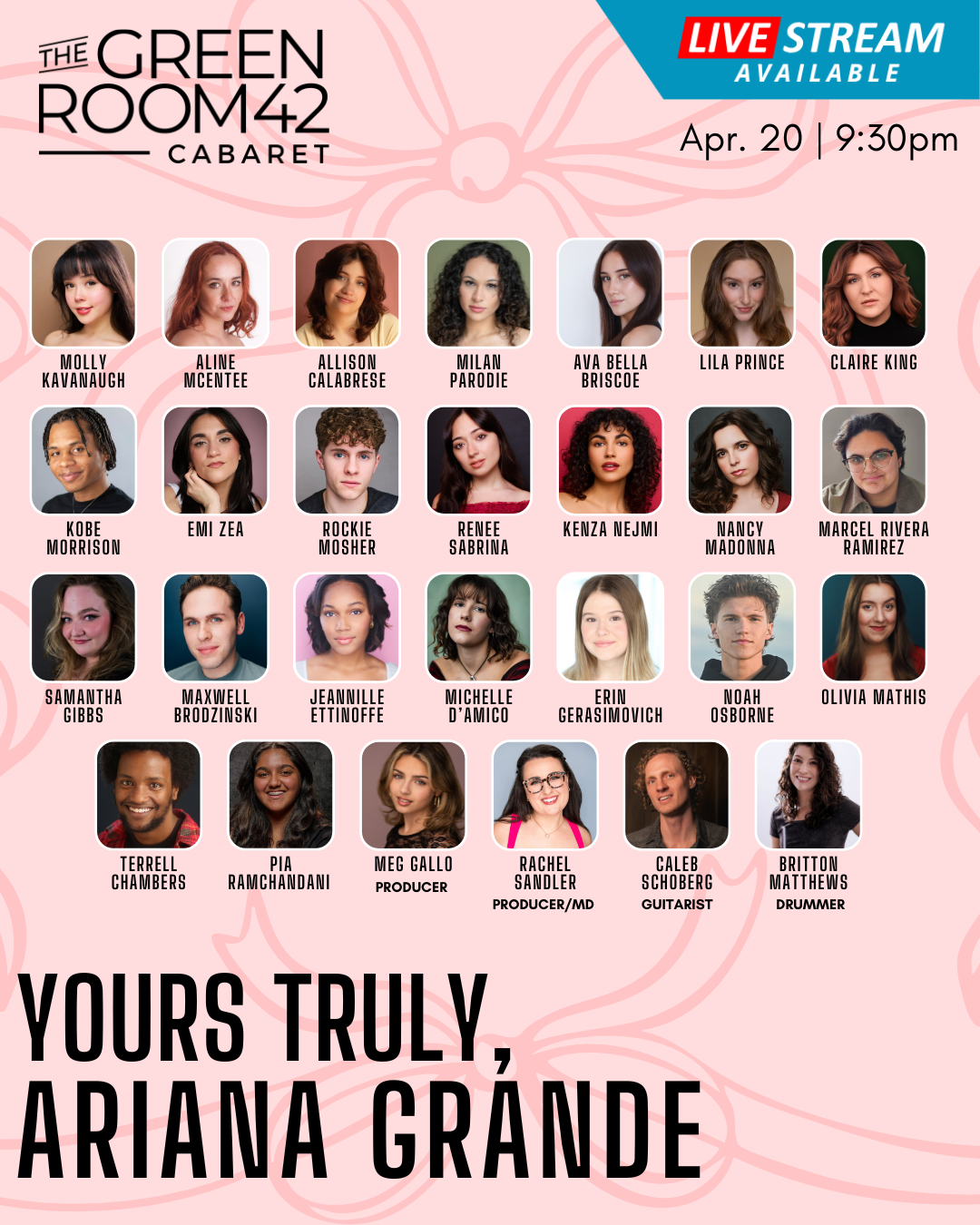 Yours Truly, Ariana Grande Main Graphic