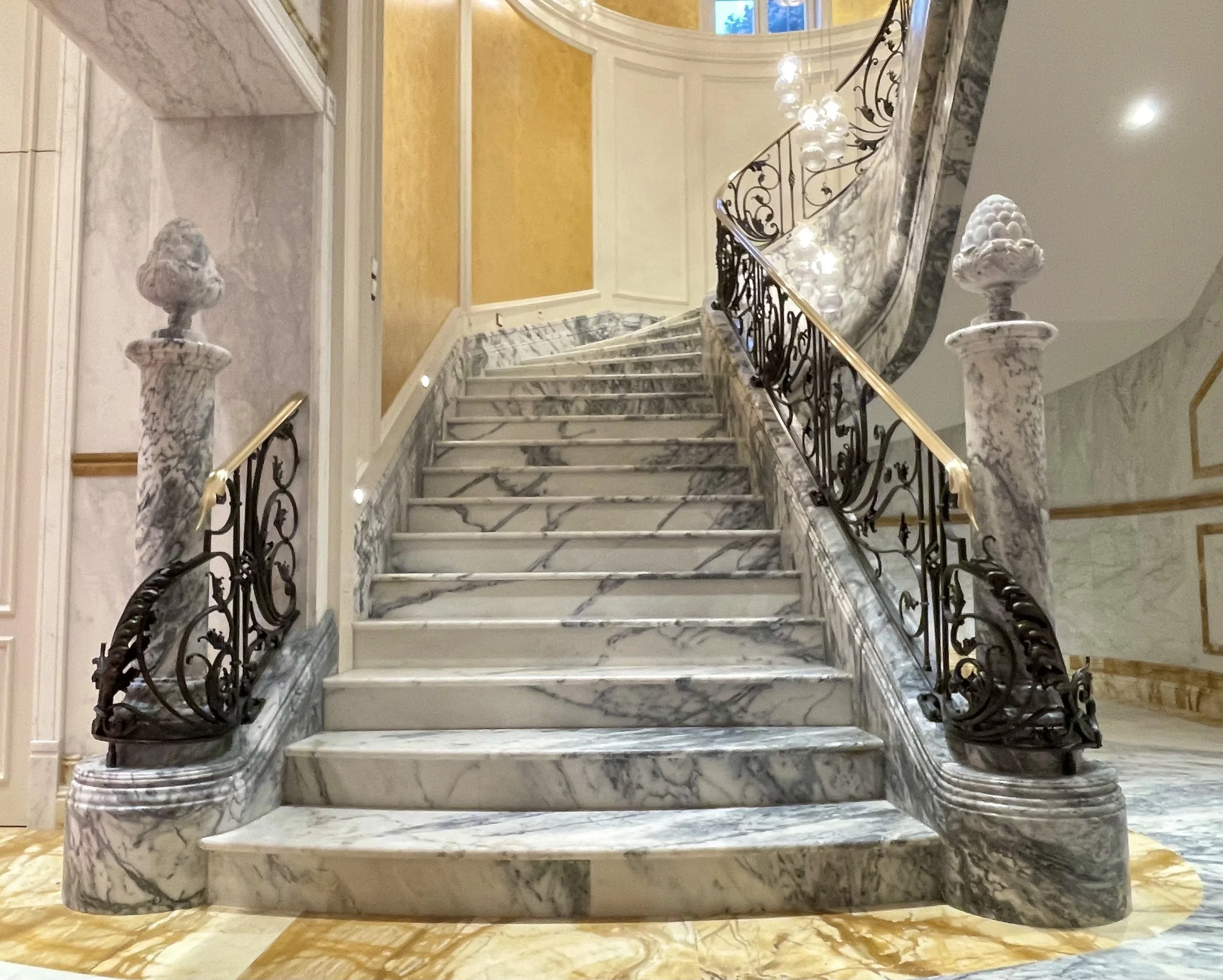 Marble staircase
