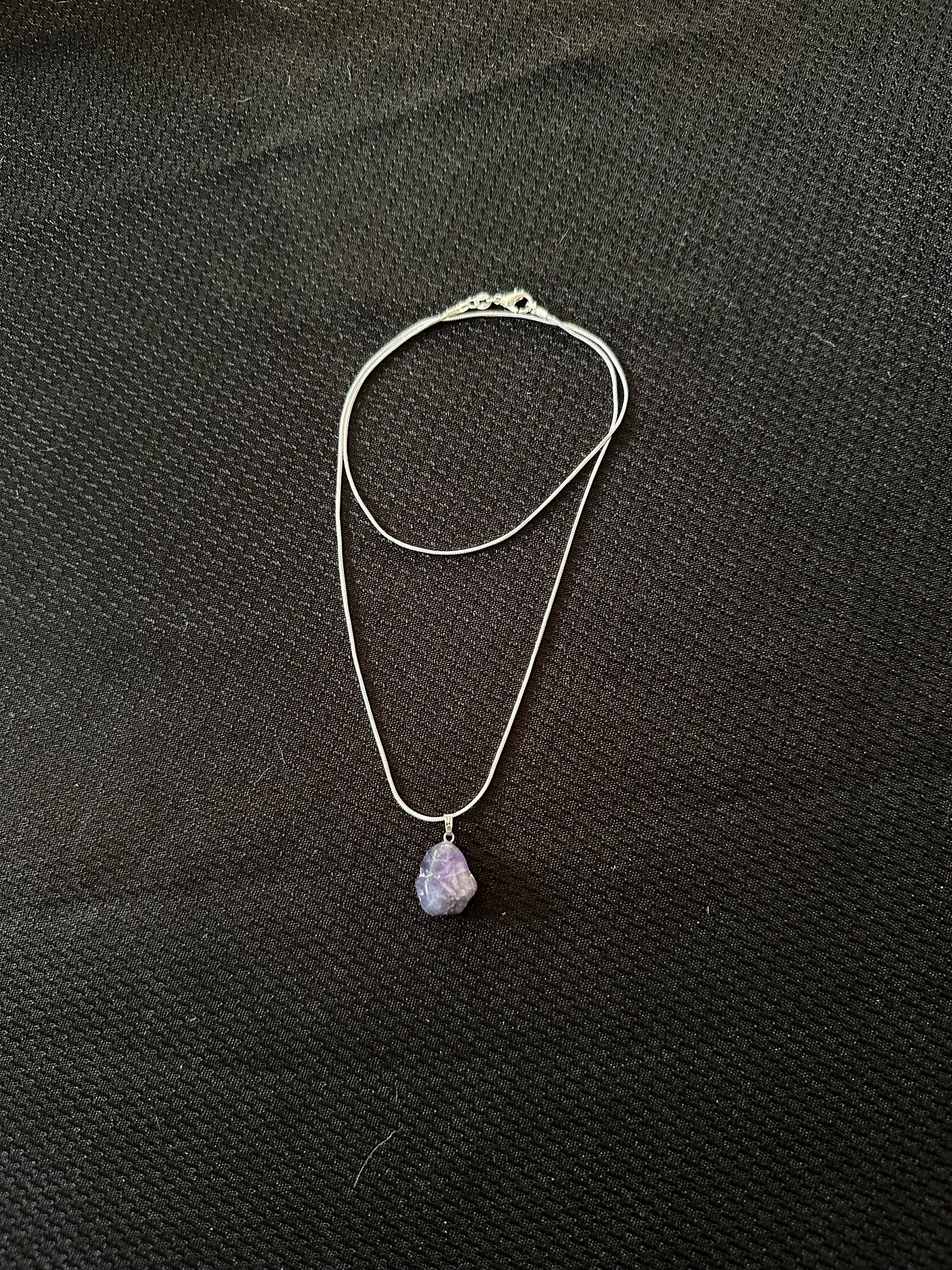 Amethyst necklace