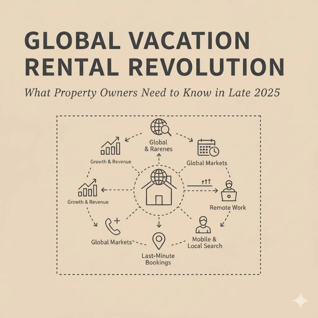 The Global Vacation Rental Revolution: What Property Owners Need to Know in Late 2025