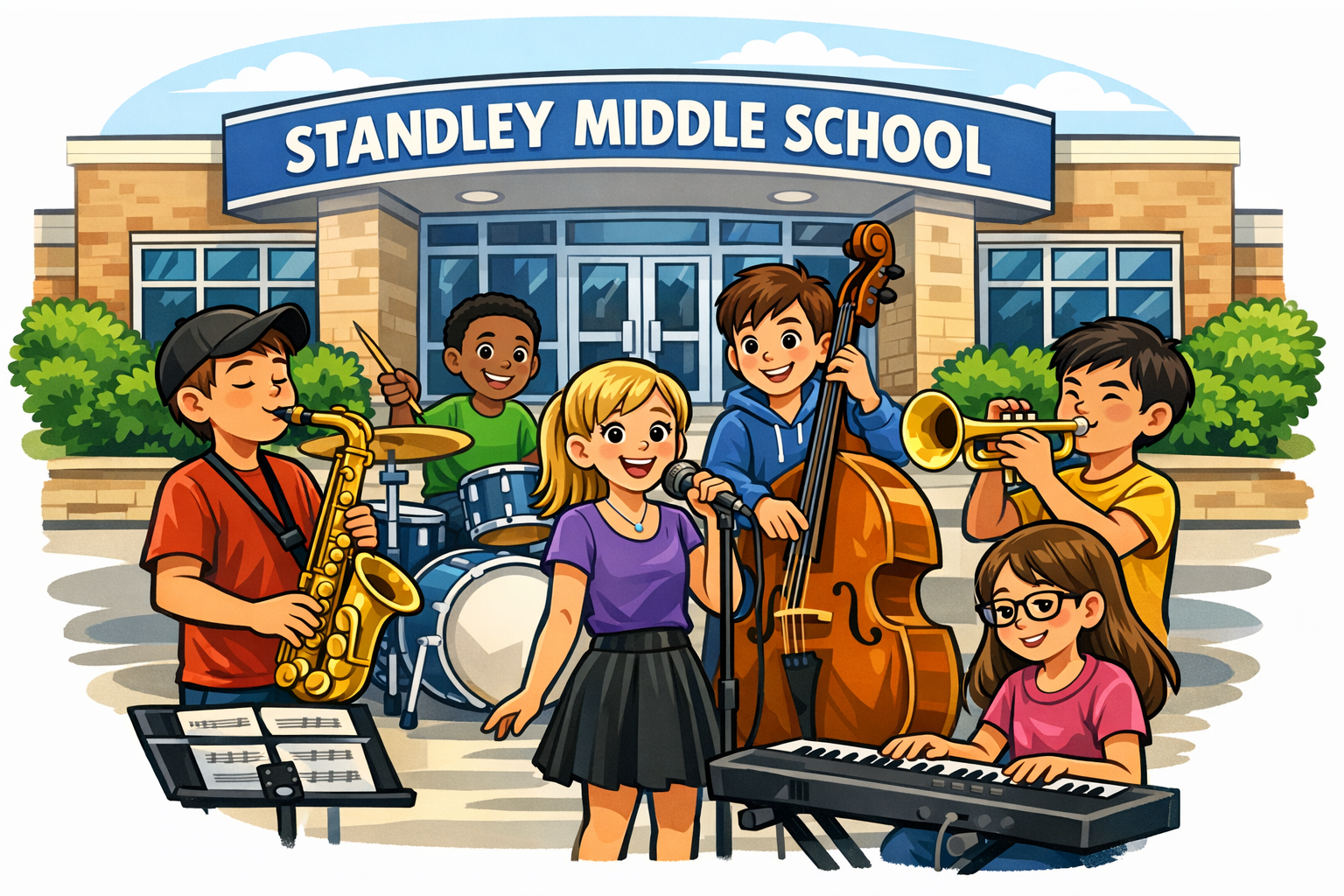 Open House - Jazz Band Perform