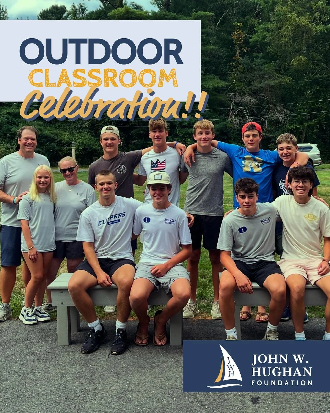 Join us Monday 9/22 at NMS as we celebrate the &ldquo;official&rdquo; opening of the new Norwell Middle School Outdoor Classroom! The ribbon cutting ceremony, starts at 2:20 pm, and will feature speakers and a performance by the NMS Band. 💙💛 #workh