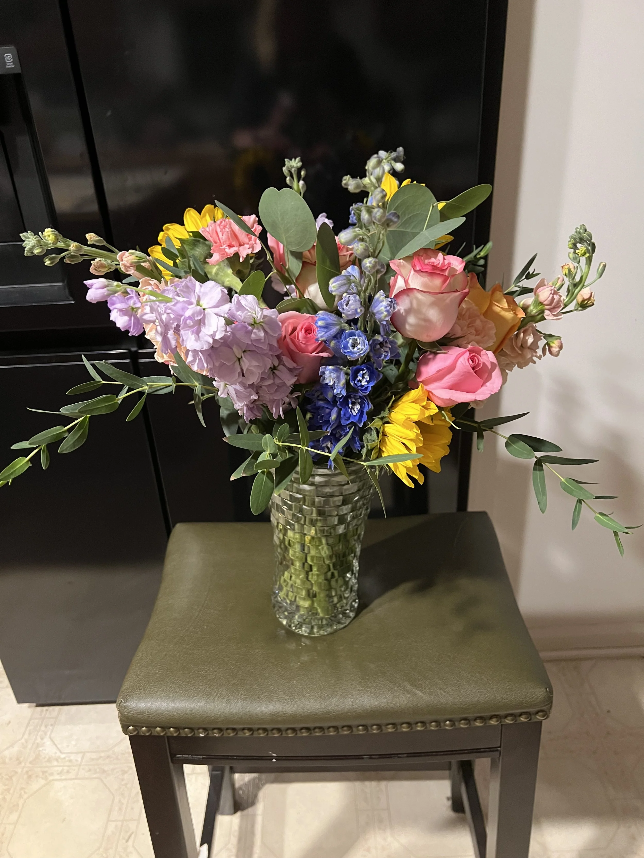 Spring florist choice starting at $60 pictured $85