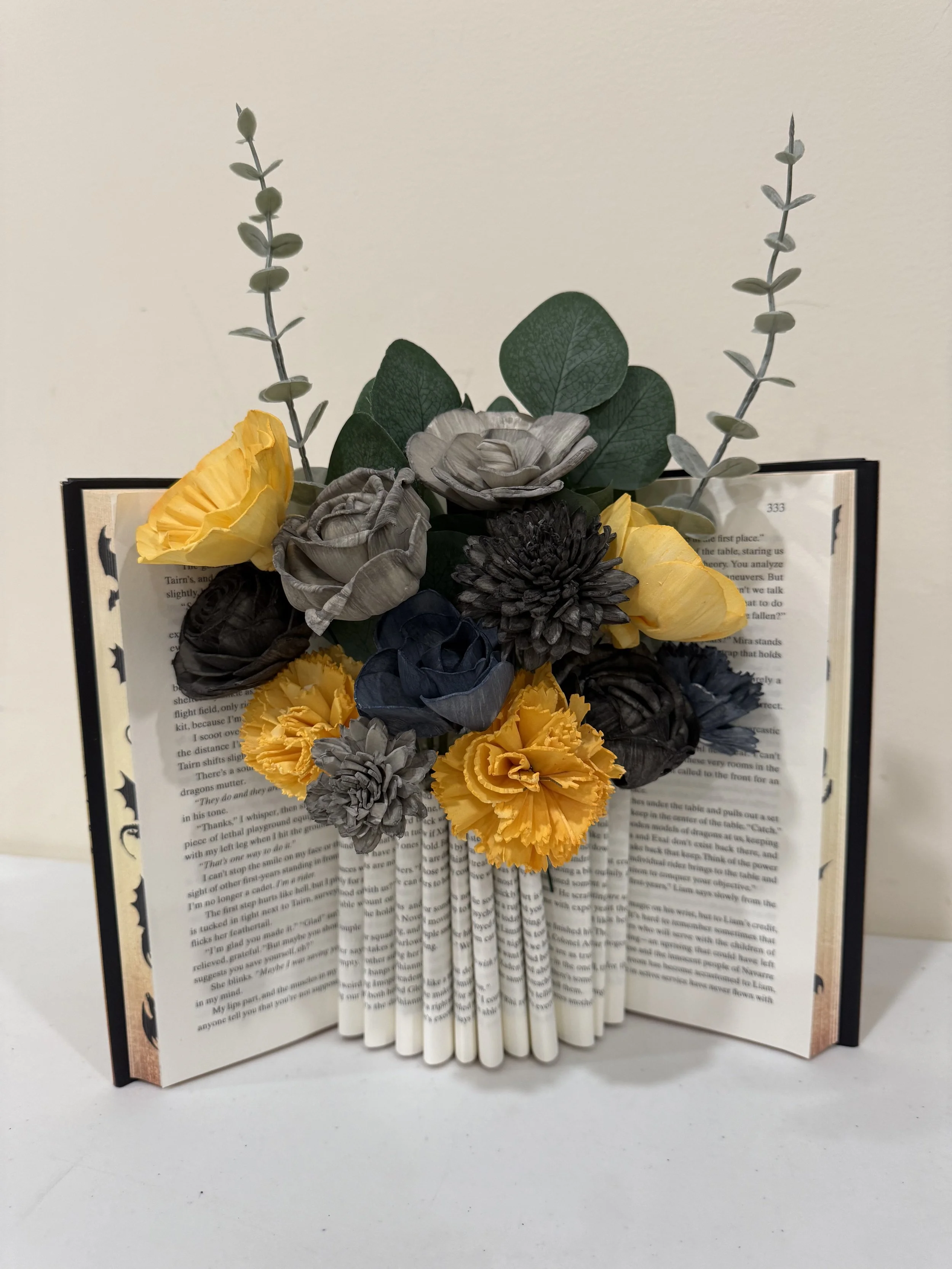 Enchanted  Pages: A Wooden Flower Workshop