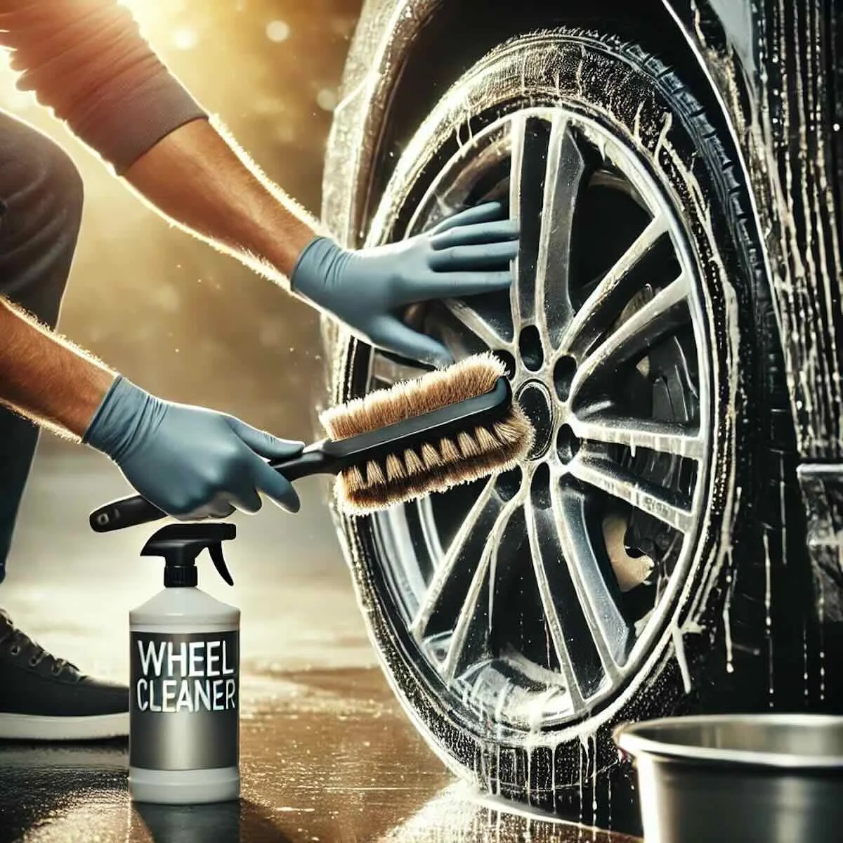 How Do You Get Baked-On Brake Dust Off Rims?