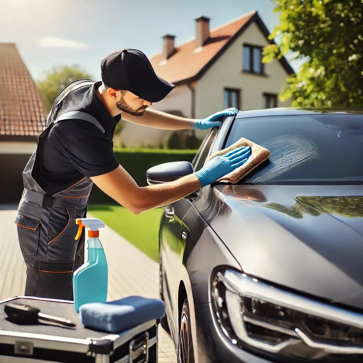 What Do Auto Detailers Use to Clean Windows?