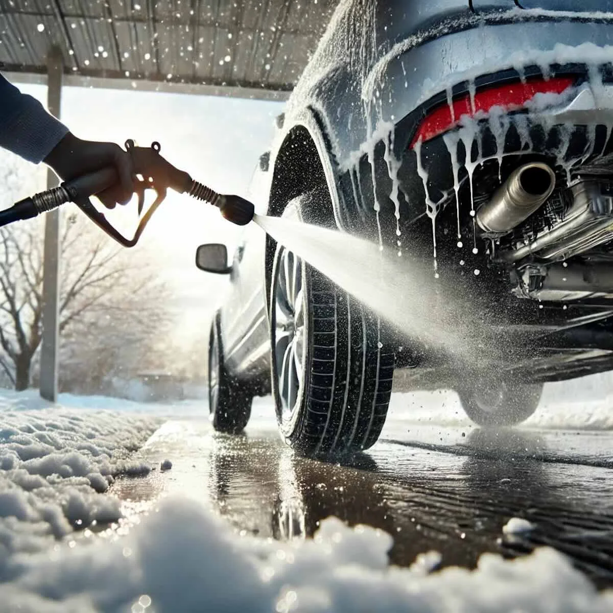 Should You Clean Your Car After Snow?