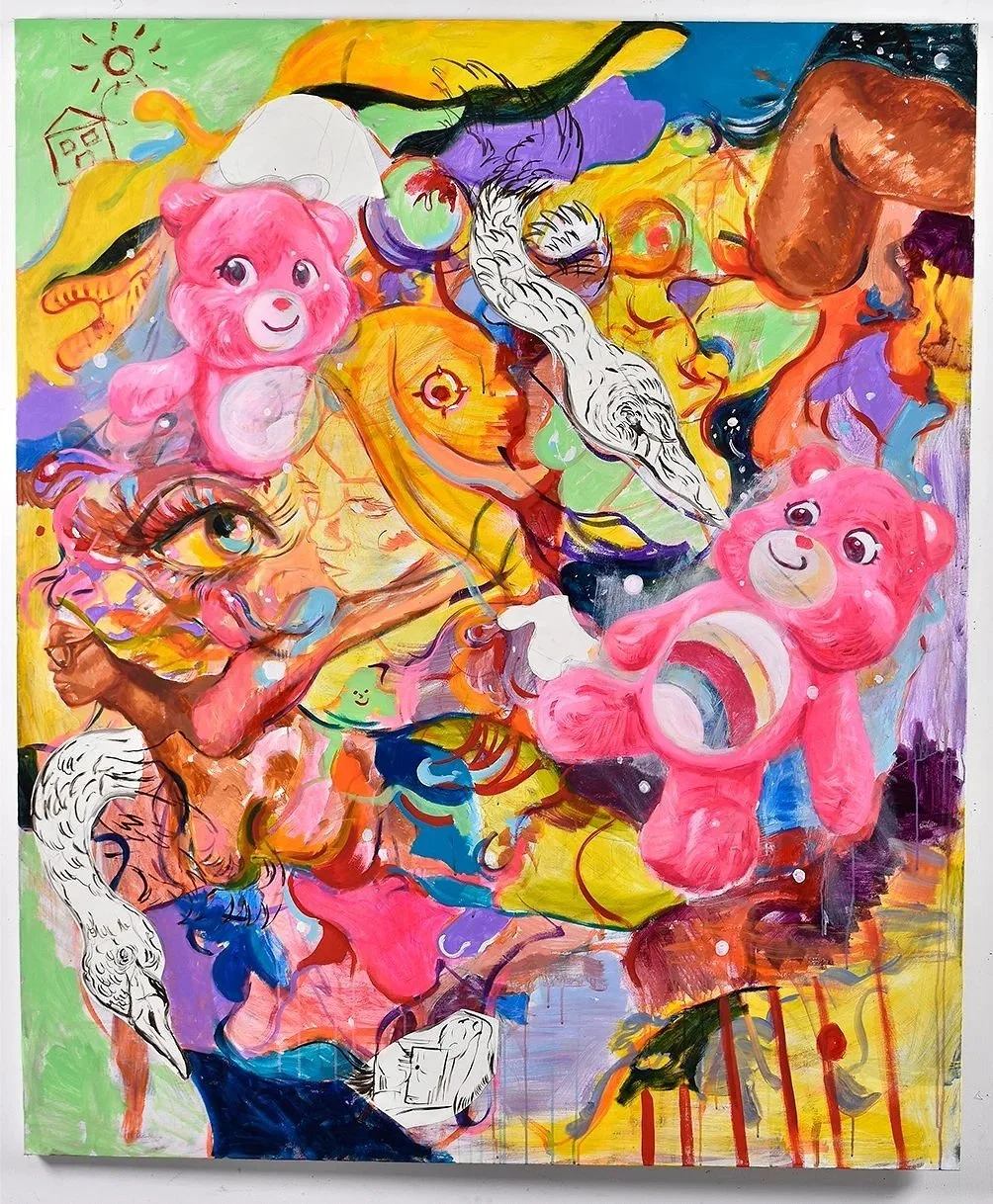 11
Acrylic and oil on canvas
60" x 72"
2025