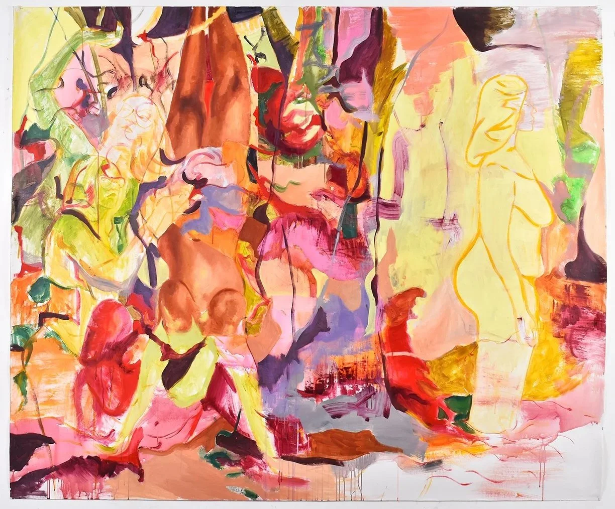 In Between Here And There
Oil on canvas
72" x 88"
2025