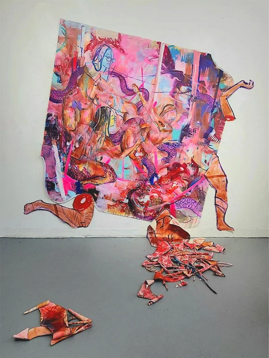 Meat Pile
86" x 90"
Oil on canvas
2024