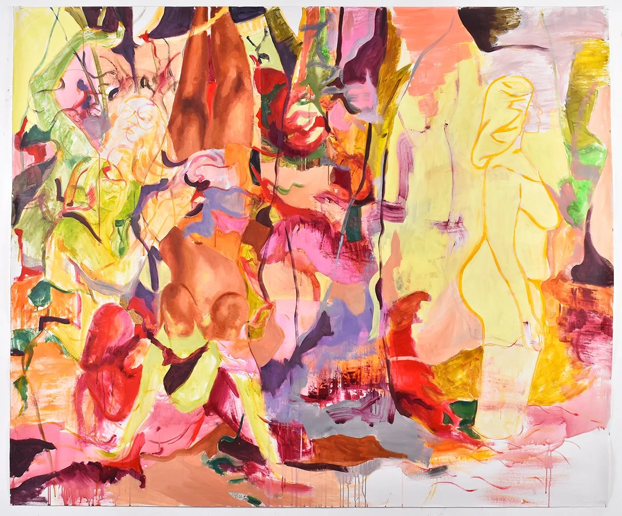In Between Here And There
Oil on canvas
72" x 88"
2025