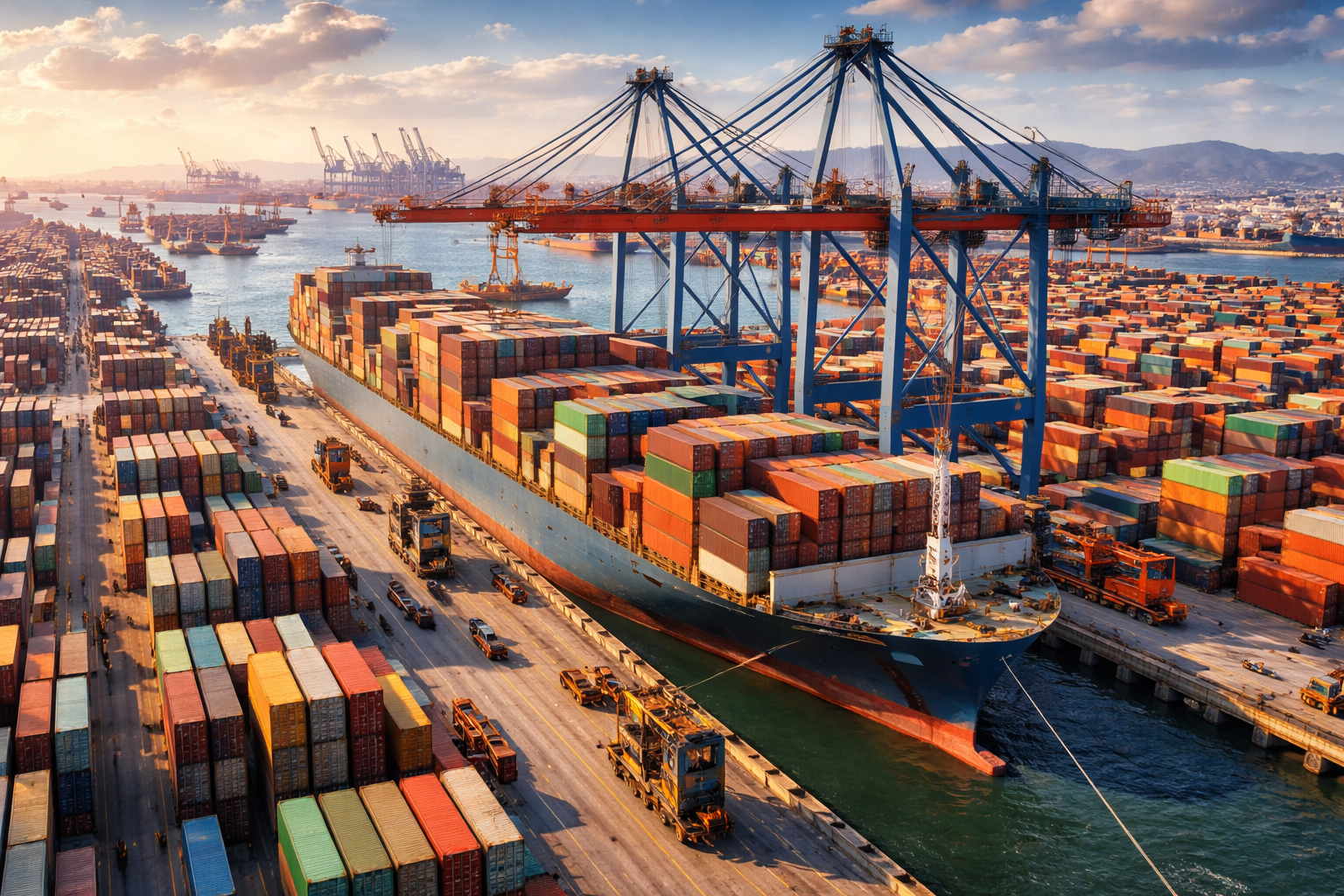 NY, NJ Docks are more busy amid trade conflicts?