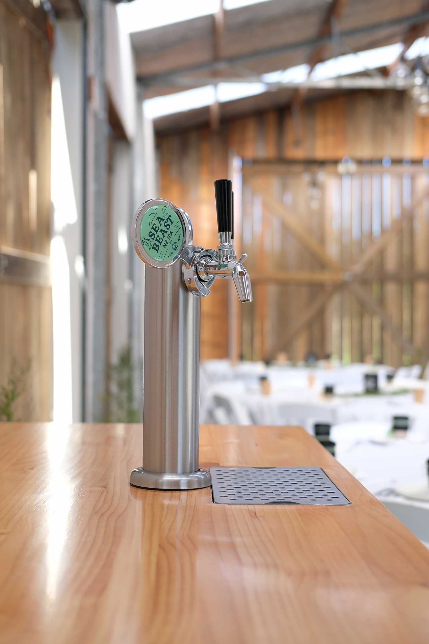 beer on tap