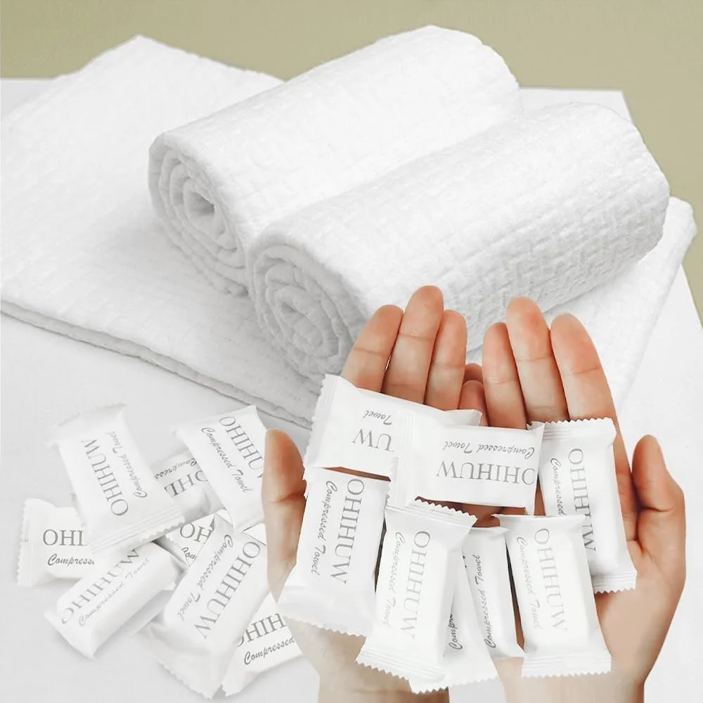  Magic Compressed Towels