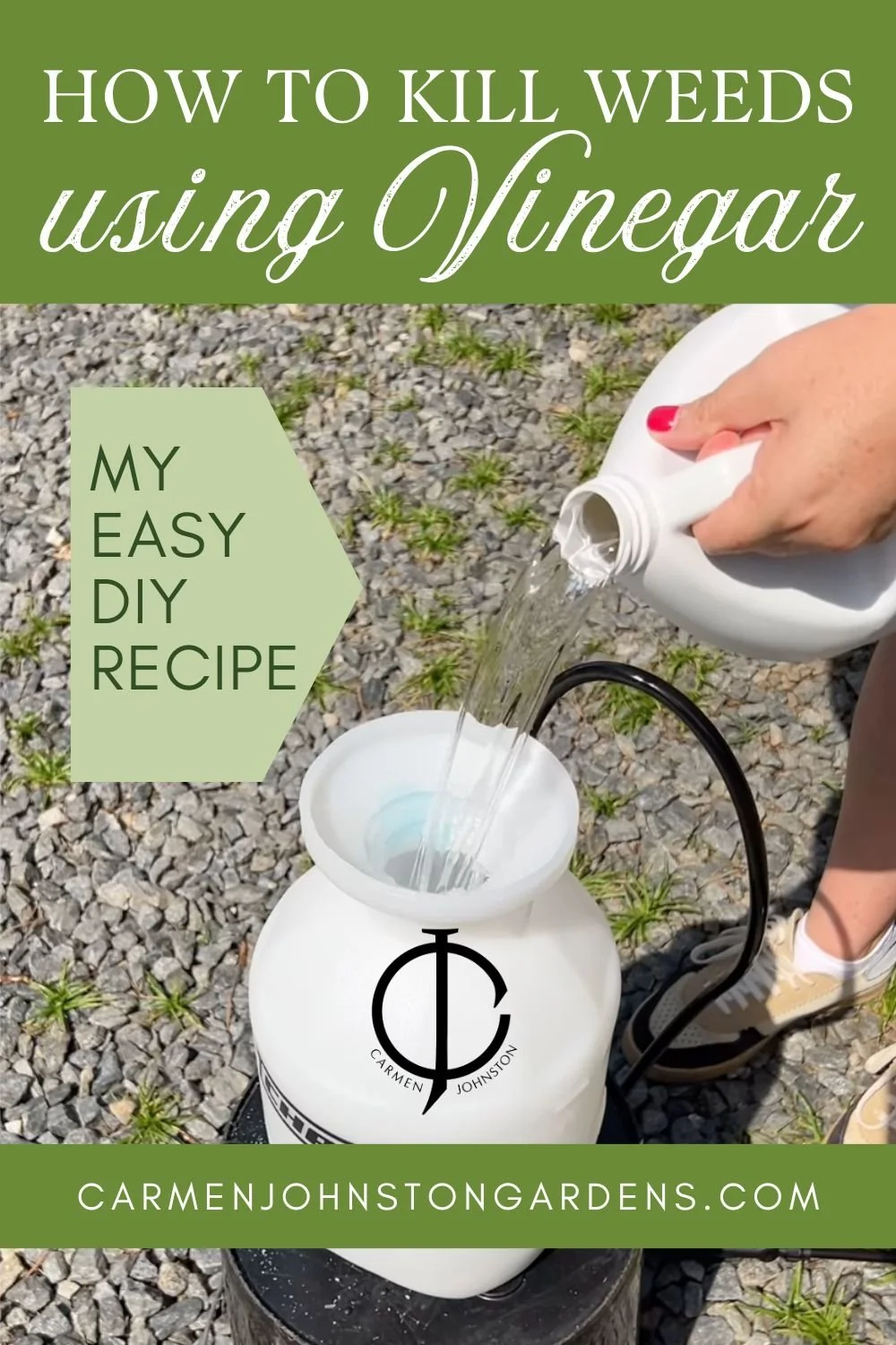 How to Use Vinegar for Weed Control — Carmen Johnston Gardens