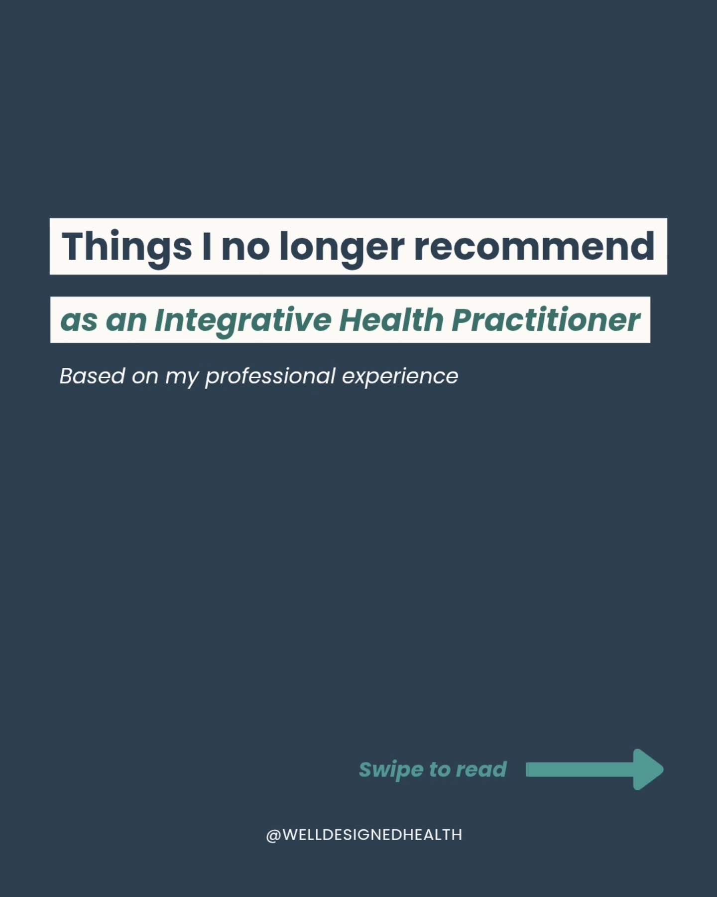 These aren&rsquo;t rules.
They&rsquo;re patterns I&rsquo;ve noticed through practice.

Most people I work with have done a lot of &ldquo;the right things&rdquo; &mdash; labs, supplements, protocols, lifestyle changes and still don&rsquo;t feel like t