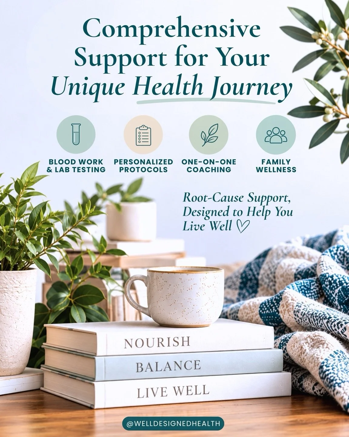 Imagine having more energy for your family, feeling more like yourself again, and having a clear plan for your health that doesn&rsquo;t feel like one more thing you have to figure out. 🌿

Whether you&rsquo;re brand new to wellness or you&rsquo;ve b