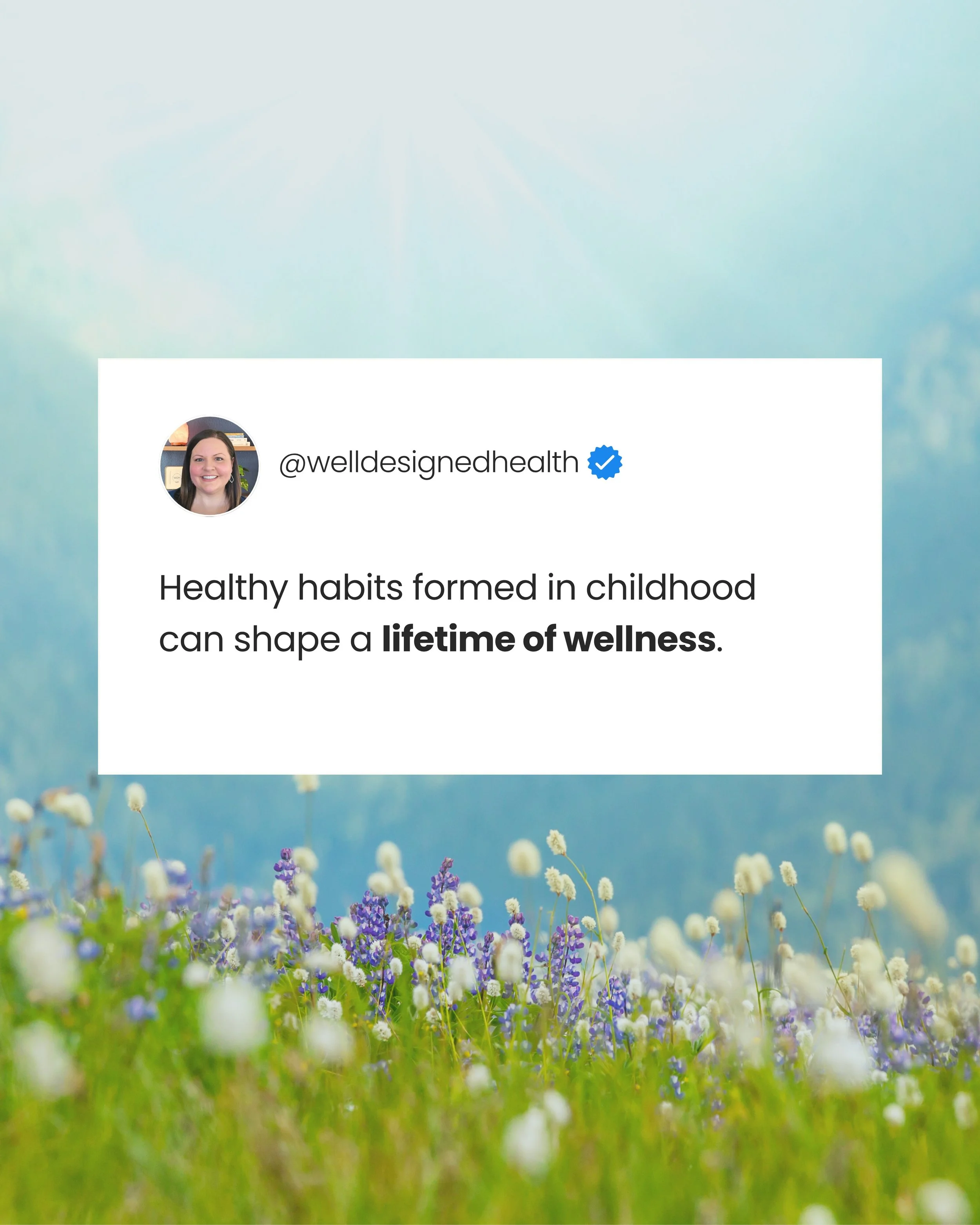 🌱 The foundation for lifelong health begins in childhood.

And the statistics tell us why this matters.

📊 21.1% of American children and adolescents ages 2&ndash;19 have obesity, according to CDC data from 2021&ndash;2023.

📊 81% of adolescents w