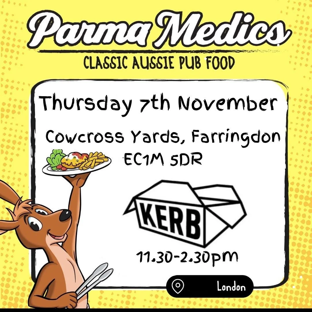 GREAT NEWS!!!!

The tube strikes are off and the Kerb Market is back on! We will be rolling into Cowcross Yards this week after all!!