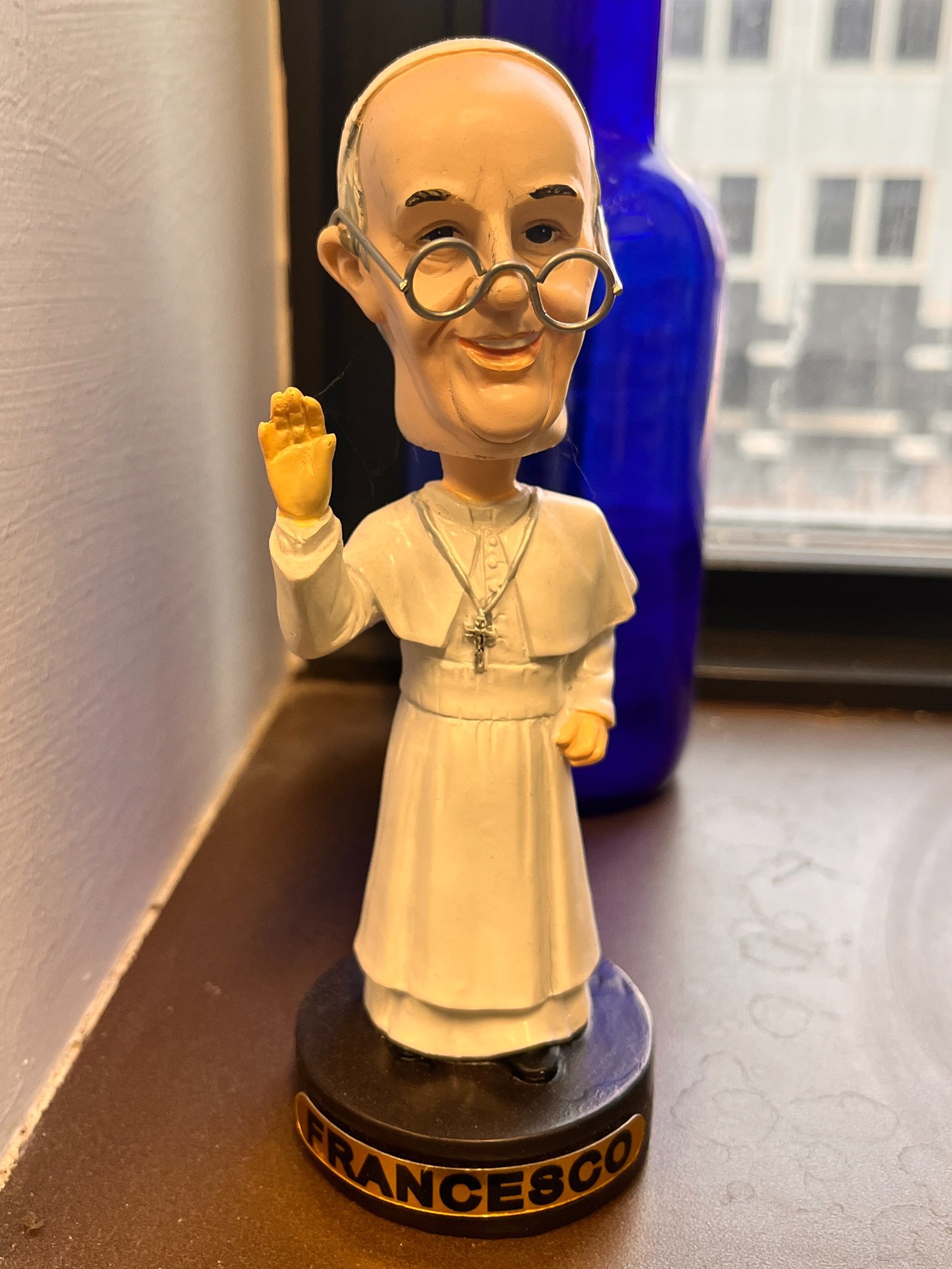 The Pope Francis Bobblehead