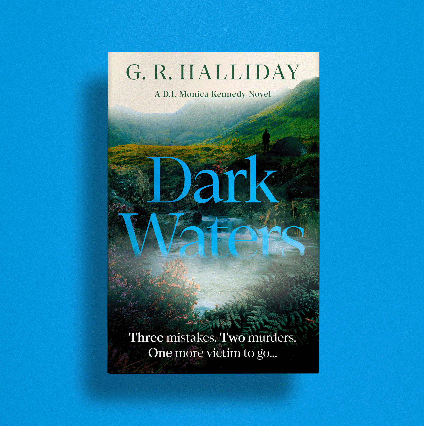 Dark Waters Book Cover Design