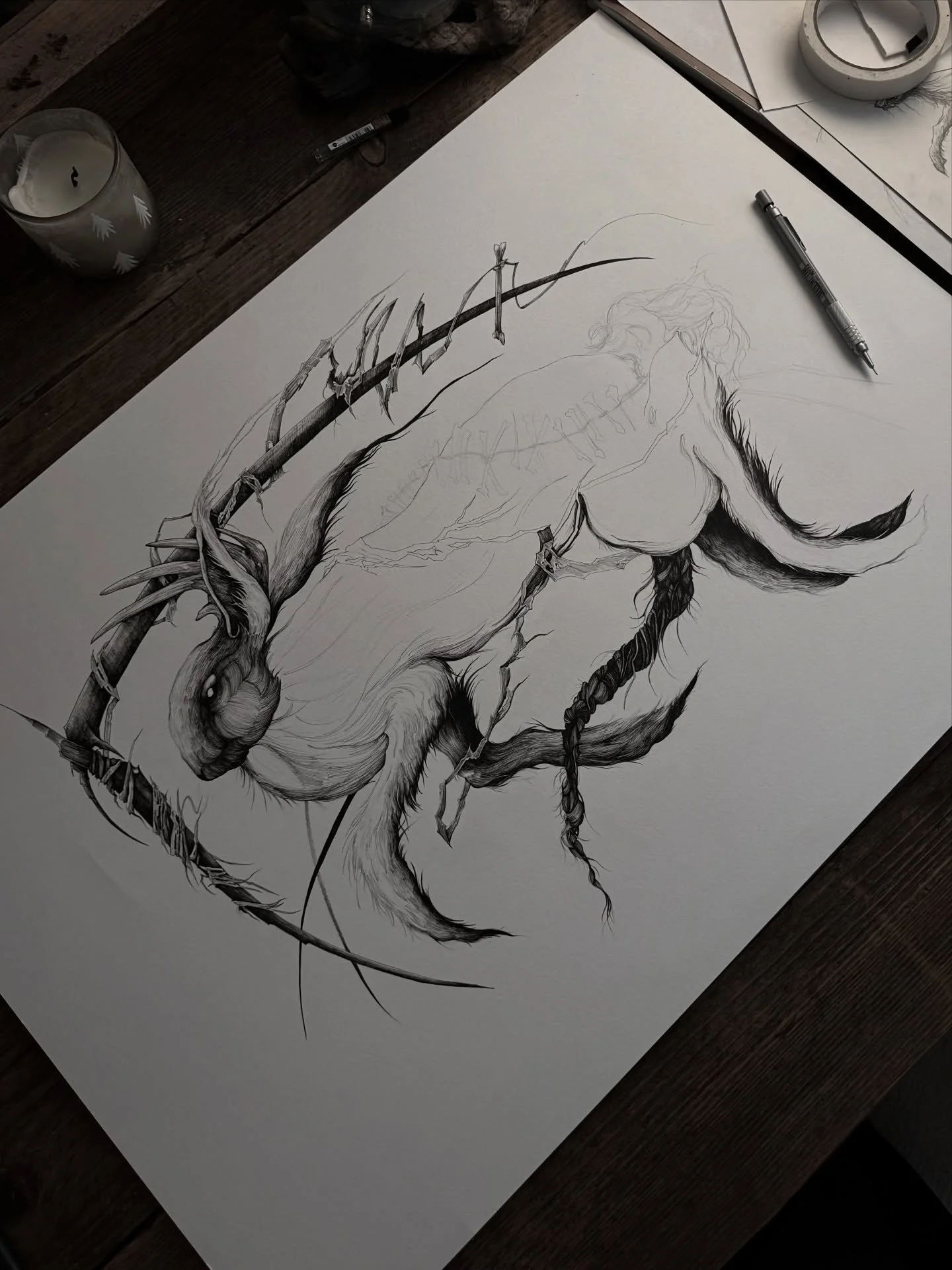 wip for @blackrabbitatelier