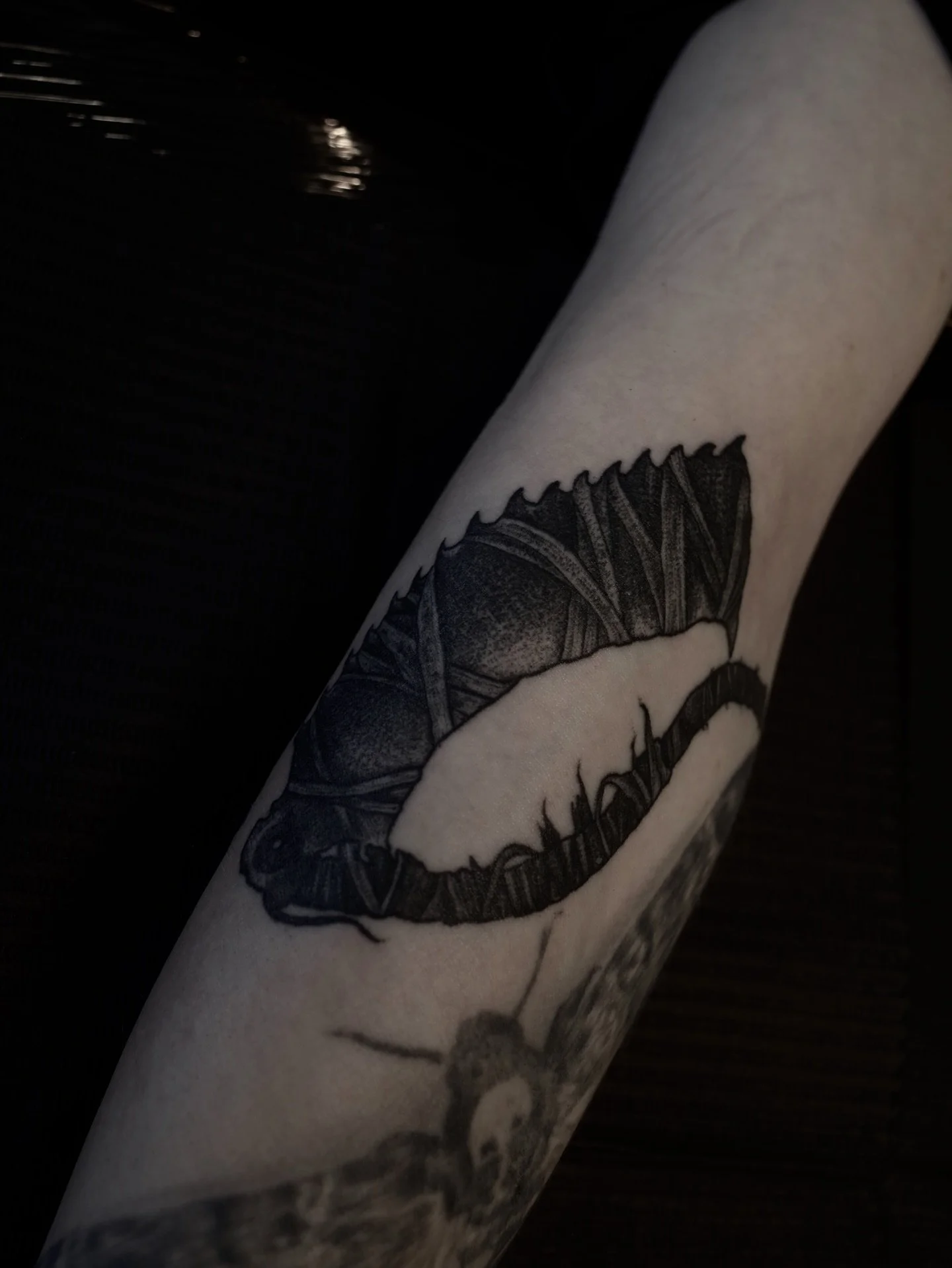 healed saw cleaver 
#bloodborne #sawcleaver #blackwork #healed #darkart