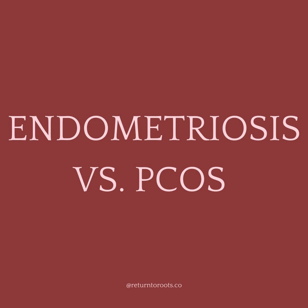PCOS isn't the same as Endometriosis, but they can both benefit from similar changes. Both conditions can be turned up by underlying inflammation. Switching to a non-inflammatory diet can help ease the symptoms of both. Since they are both hard to di