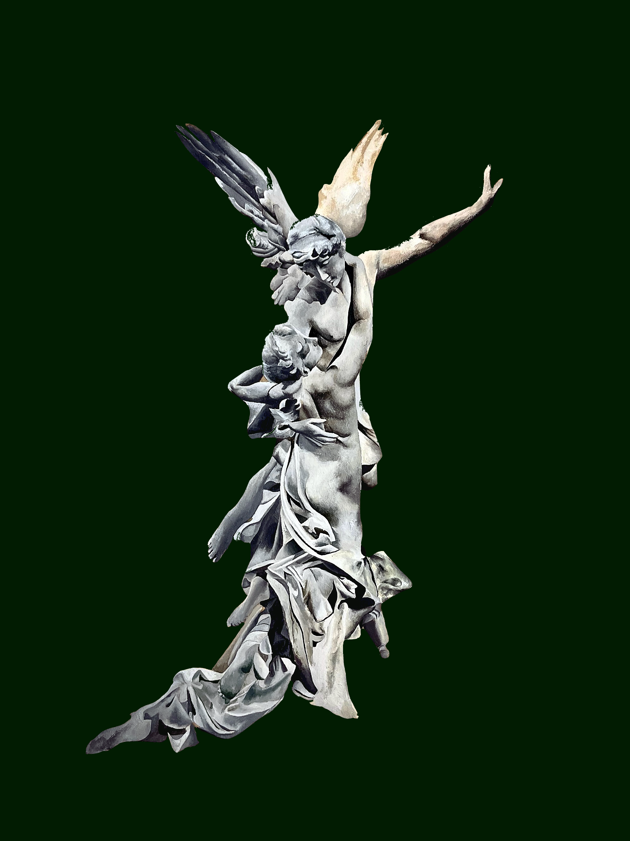 Psyche and Eros Print