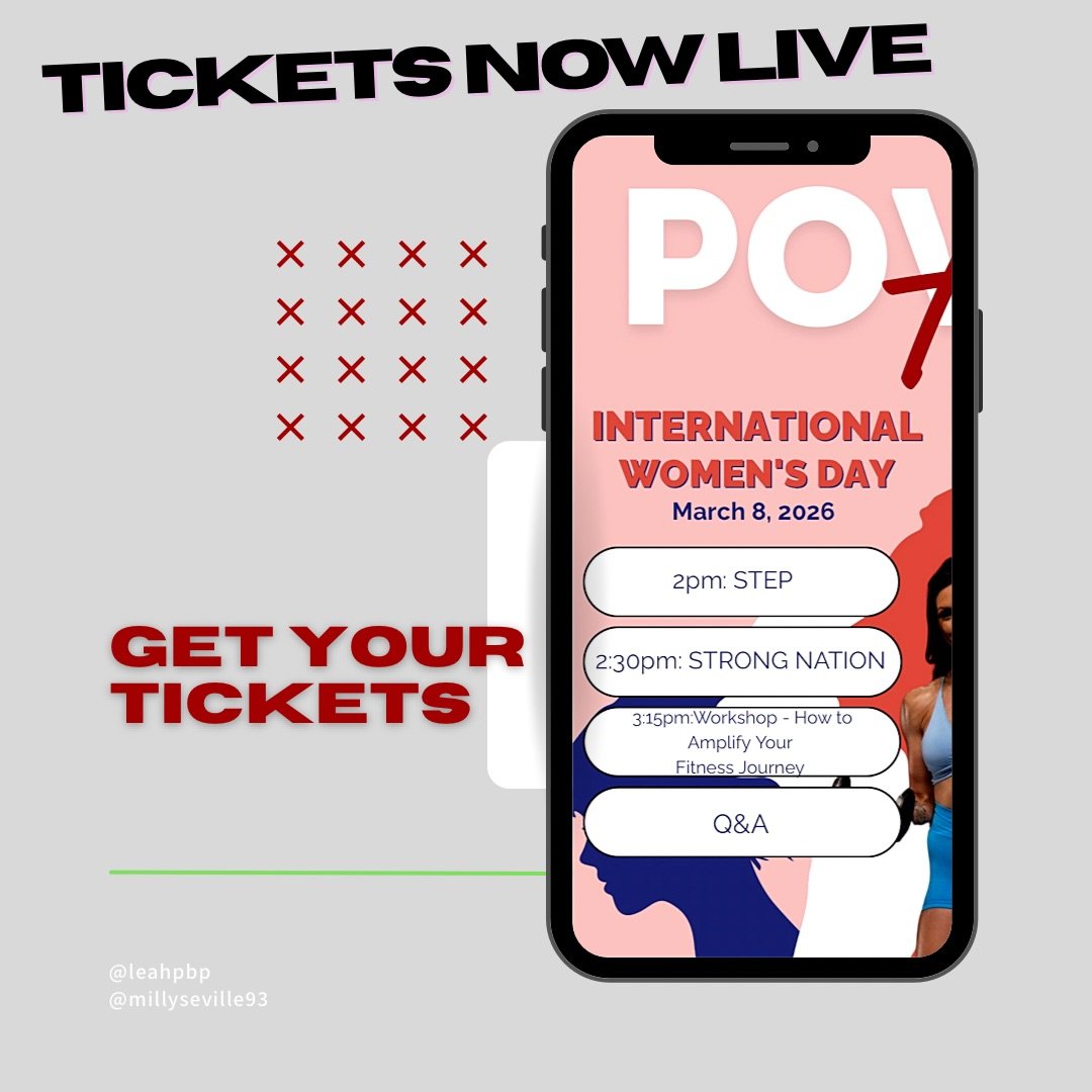 TICKETS ARE NOW LIVE 🎟️ Link in Bio!
Get your earl bird tickets for our upcoming PowHer Event on 08/03/2026 - Women&rsquo;s International Day! 💃🏾