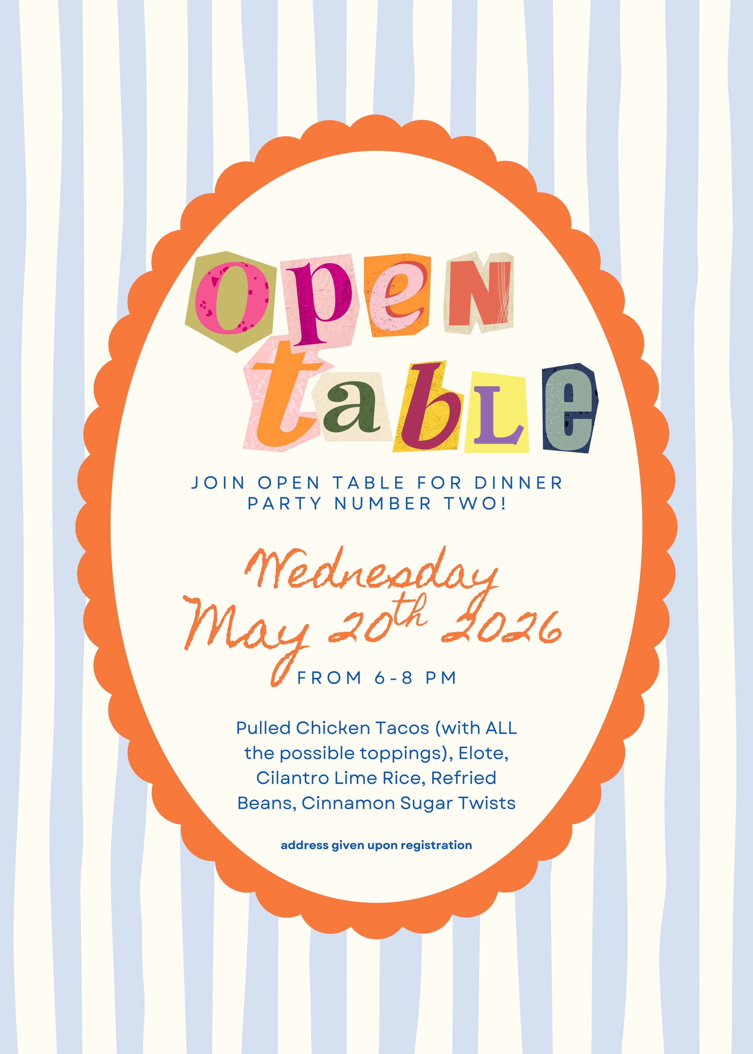 Wednesday, May 20th @ 6pm