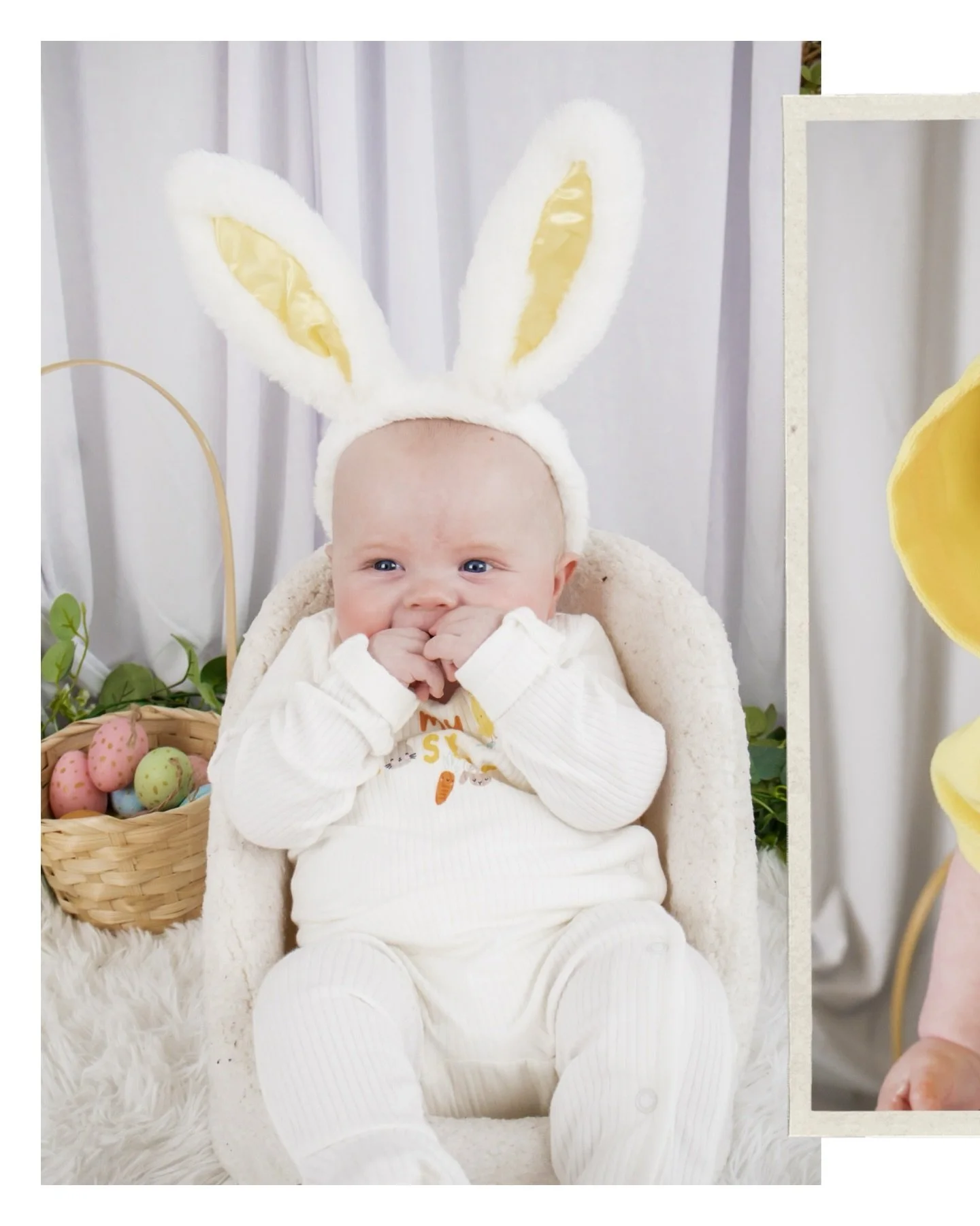 Spring magic, captured 🌸🐣 

Here&rsquo;s a little peek at some of the beautiful moments from my Easter mini shoots this year. From giggles and tiny toes to bunny cuddles and sweet sibling smiles, every session was filled with so much joy and person