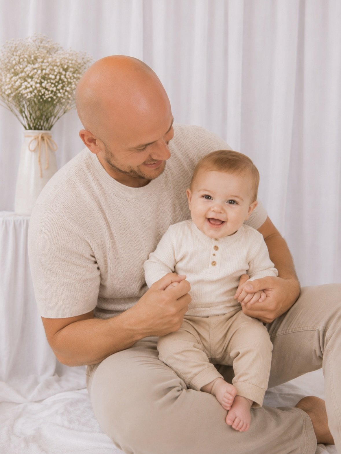 Father&rsquo;s Day Mini Sessions are HERE 🤍

A chance to capture those beautiful moments with Daddy &mdash; the cuddles, laughter, chaos and love that deserve to be remembered forever ✨

These sessions will take place in my soft neutral studio setup