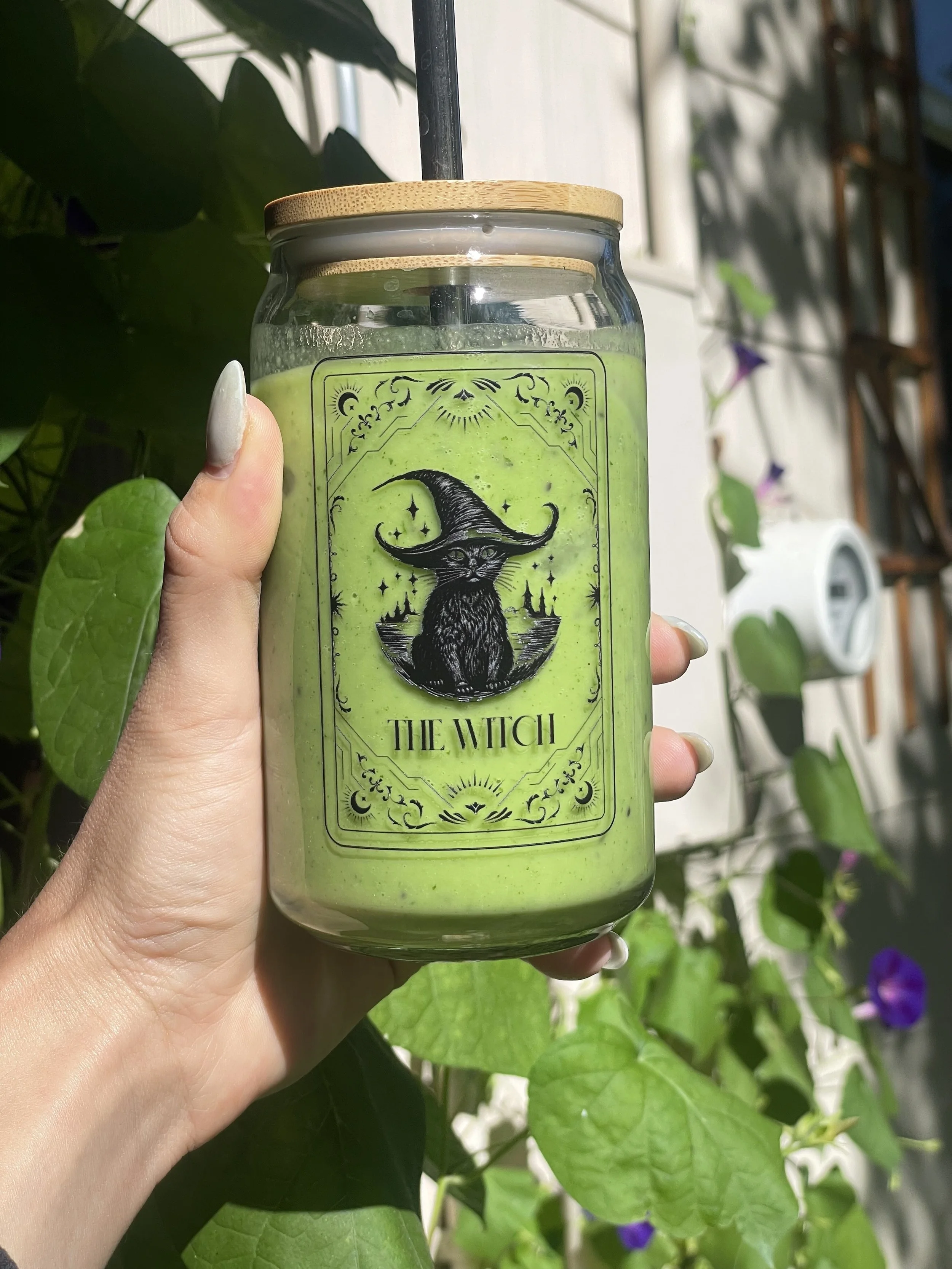 The Witch Tarot Inspired Glass