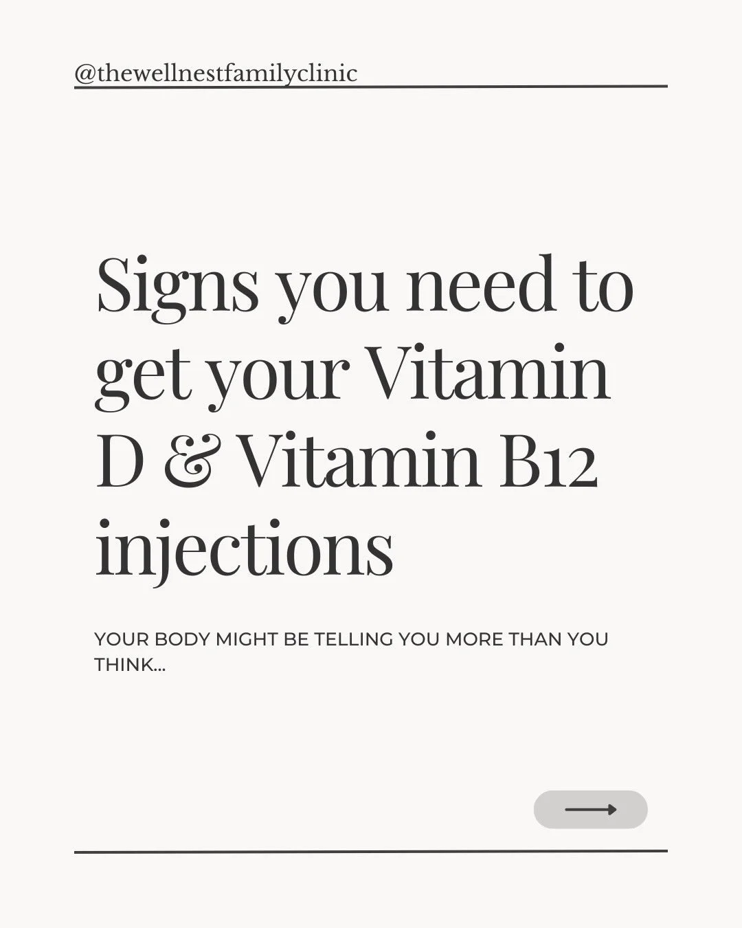 Feeling tired, foggy, or just not like yourself lately?

Your body might be trying to tell you something 
Low levels of Vitamin D and B12 are more common than you think&mdash;especially here in Canada.
These nutrients play a key role in your energy, 