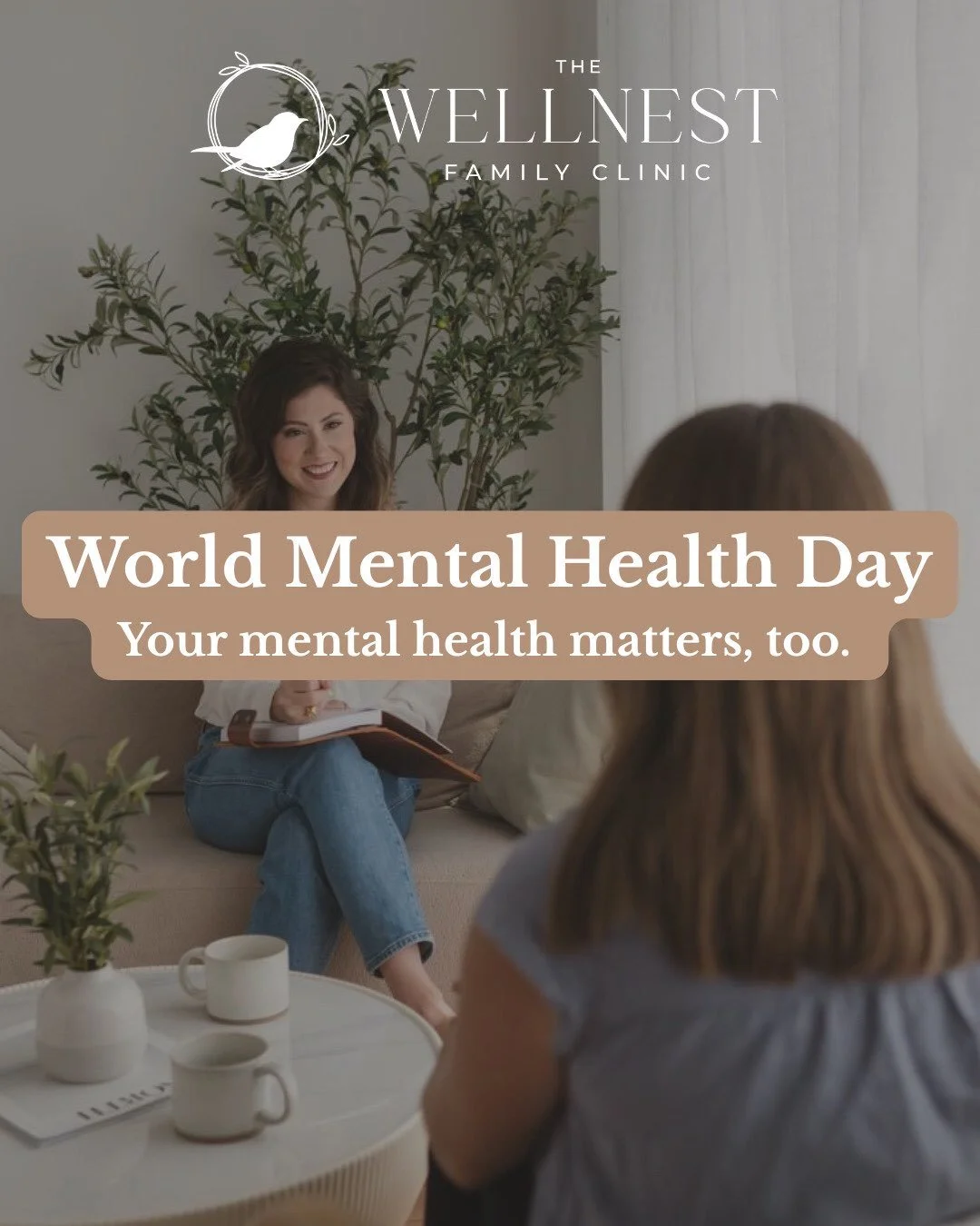 Today is a reminder that your mental health deserves care, too. 🤍

For World Mental Health Day, we&rsquo;re encouraging you to slow down, check in with yourself, and remember that you don&rsquo;t have to navigate everything alone.

Sometimes taking 