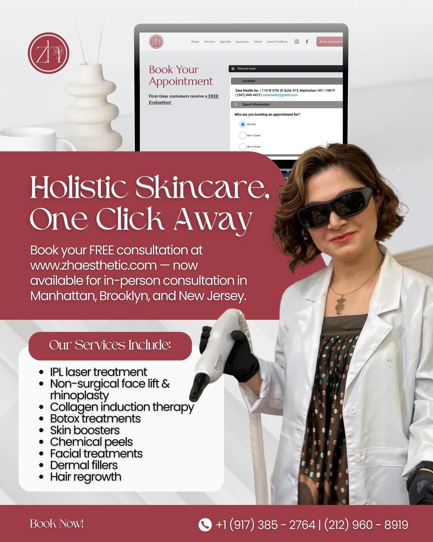 At ZH Aesthetic Medicine, we believe it’s not about changing who you are—it’s about highlighting the best version of you. β¨
With years of experience in aesthetic medicine, Dr. Zarui Chopuryan blends European expertise with a person