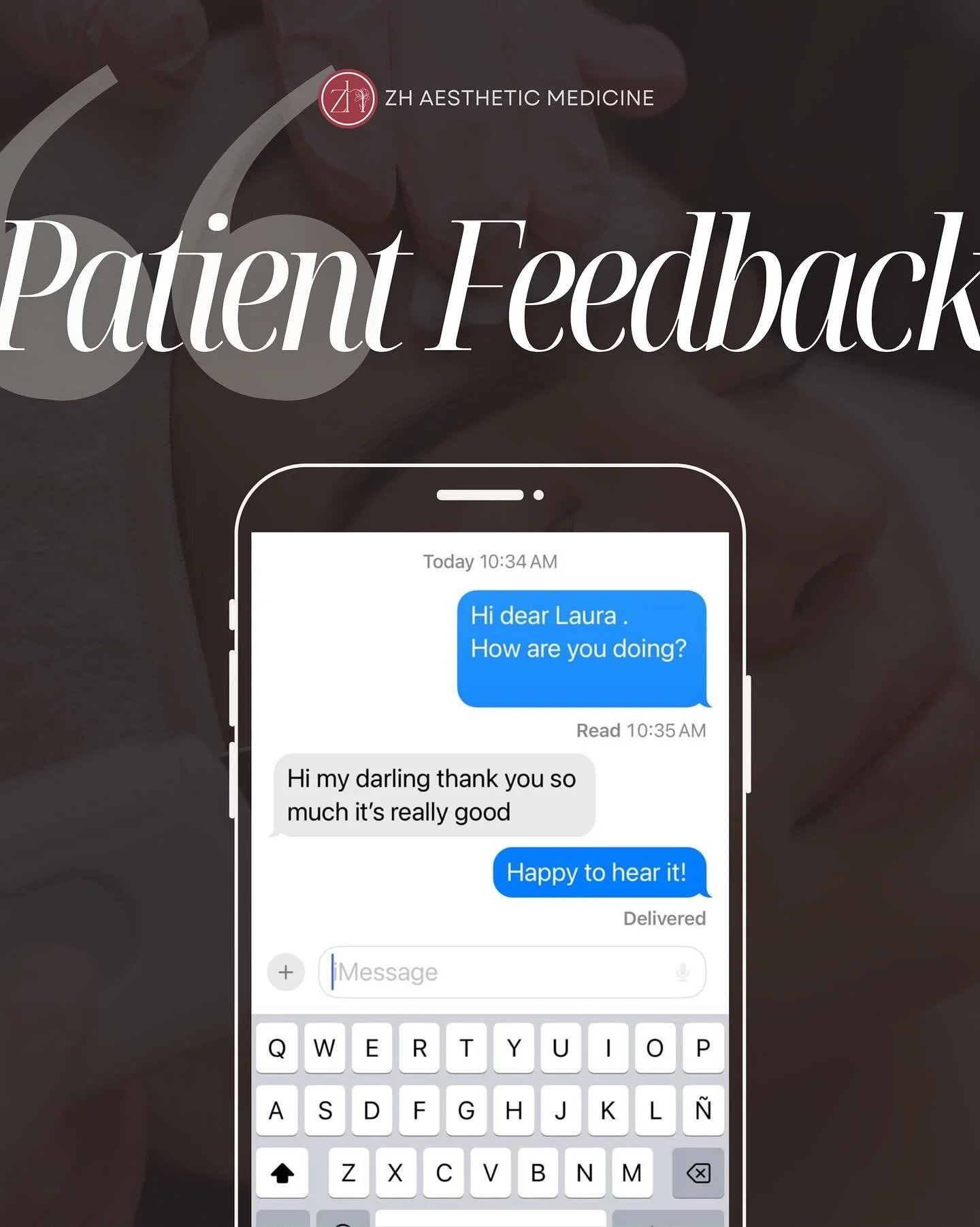 We love hearing how confident and happy our patients feel after their treatments&mdash;that&rsquo;s what it&rsquo;s all about! Your glow is our greatest reward. 🤍

Ready for your next treatment? Book a free consultation with us through DM or at www.