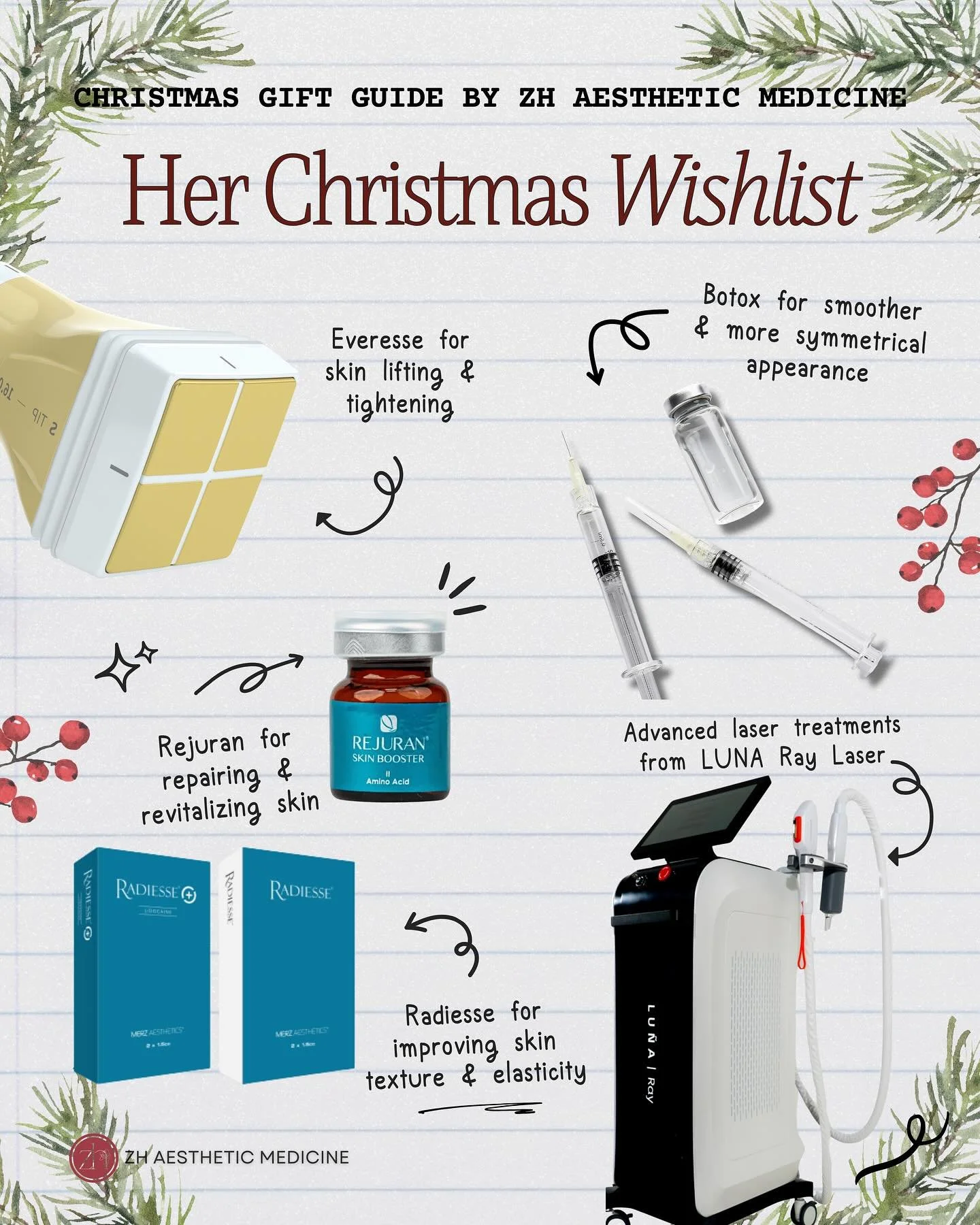 𝗟𝗼𝗼𝗸𝗶𝗻𝗴 𝗳𝗼𝗿 𝘁𝗵𝗲 𝗯𝗲𝘀𝘁 𝗴𝗶𝗳𝘁 𝗳𝗼𝗿 𝗵𝗲𝗿 𝘁𝗵𝗶𝘀 𝗖𝗵𝗿𝗶𝘀𝘁𝗺𝗮𝘀?🎁 

Give her something she&rsquo;ll 𝘳𝘦𝘢𝘭𝘭𝘺 appreciate &mdash; confidence, radiance, and a little self-care she didn&rsquo;t know she needed. ✨

From Evere