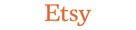 Etsy logo in orange text