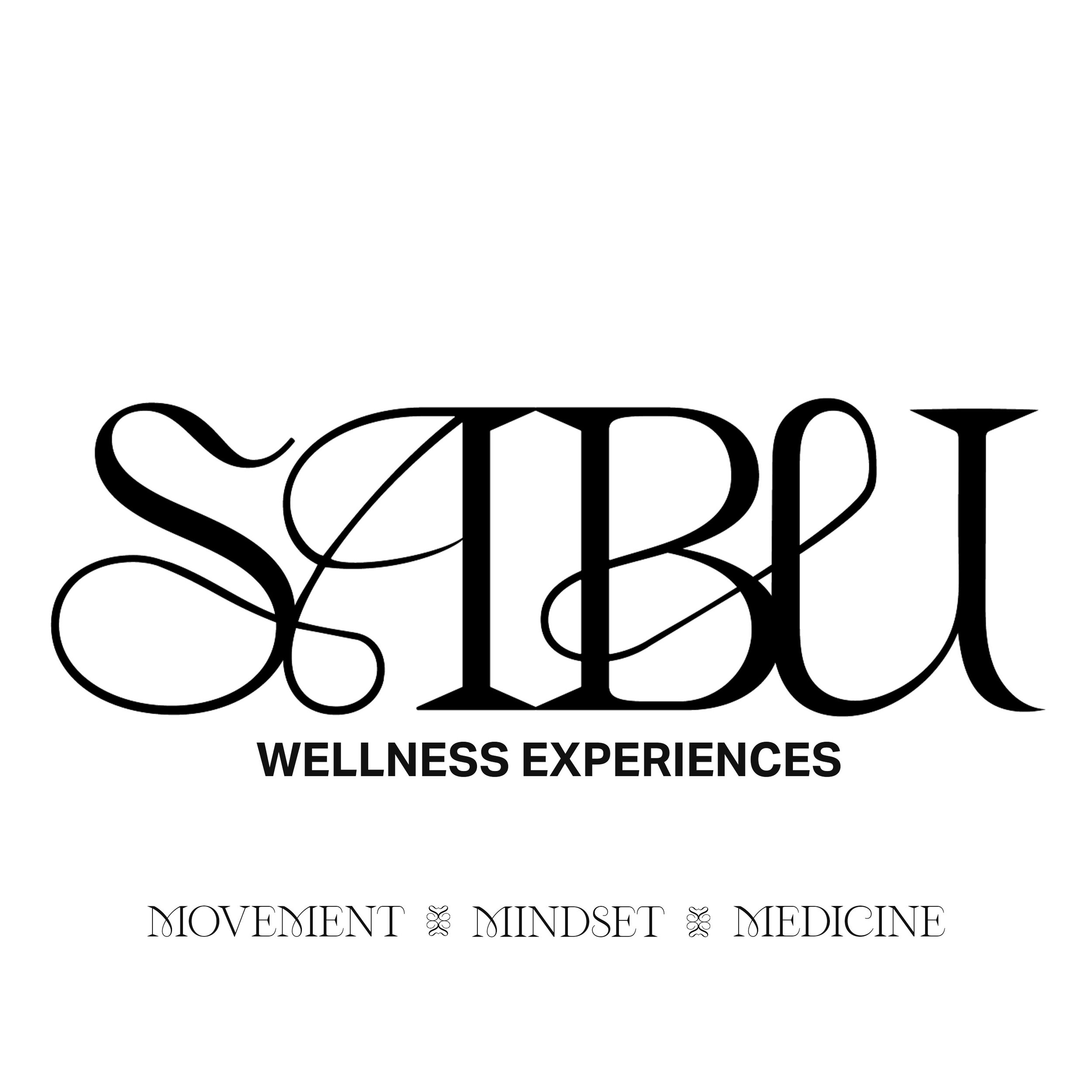 Logo for SBW Wellness Experiences with the tagline 'Movement, Mindset, Medicine'
