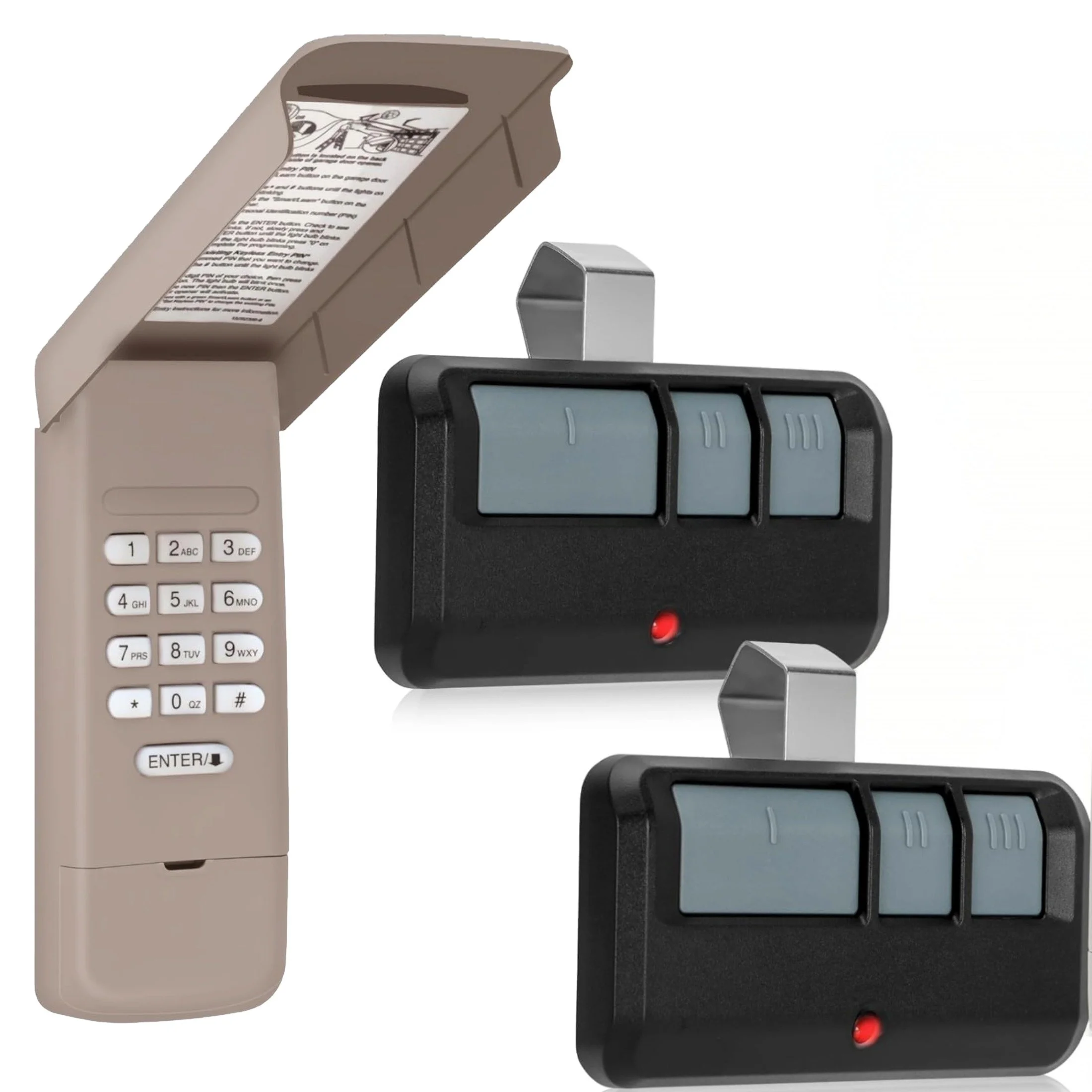 Universal Garage Door Opener Keypad Remote for LiftMaster Craftsman Chamberlain – Replaces 893MAX 878MAX 877MAX 893LM 877LM 373LM 971LM CMXZDCG440 G940EV-P2