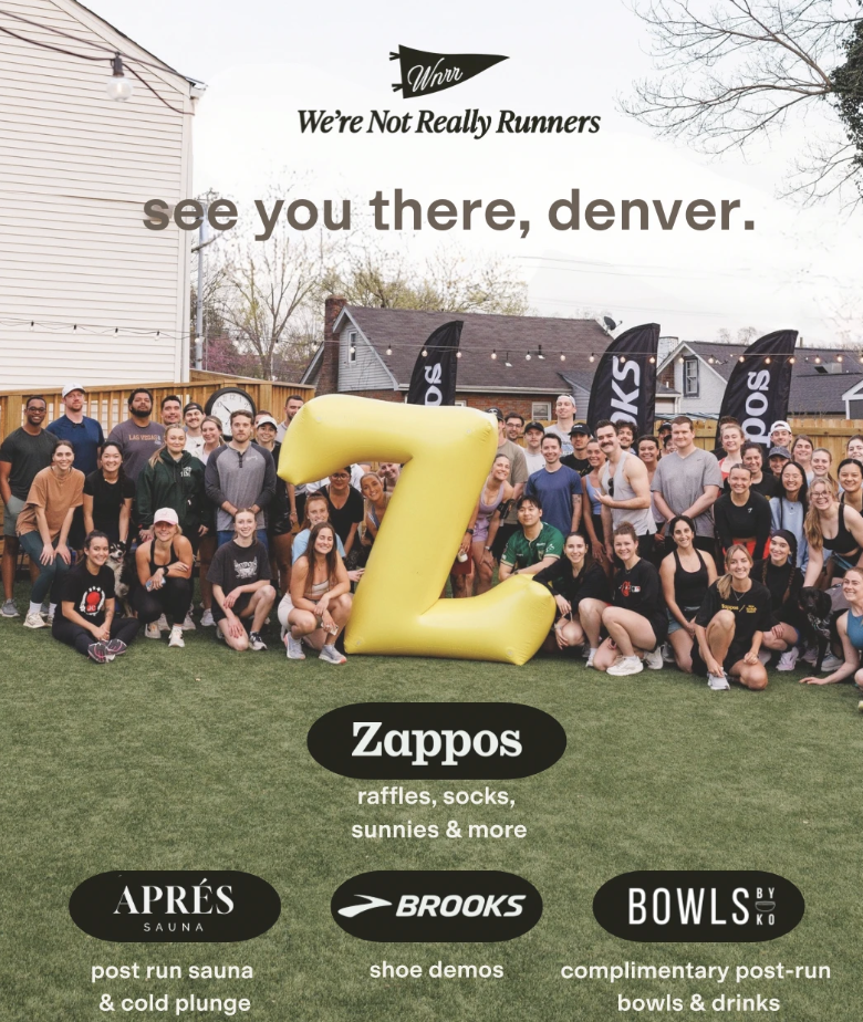WNRR x Zappos X Brooks