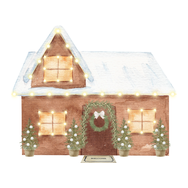 custom winter porch