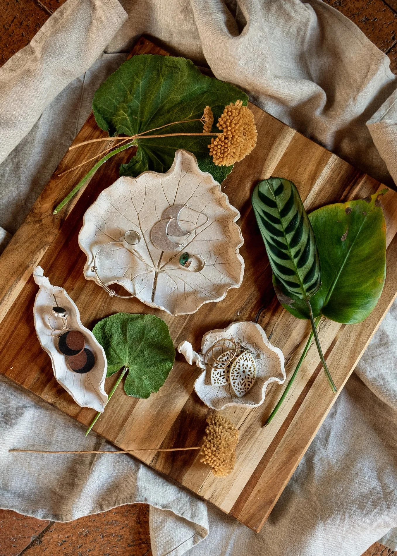 WORKSHOP mini: Leaf Impression Tray