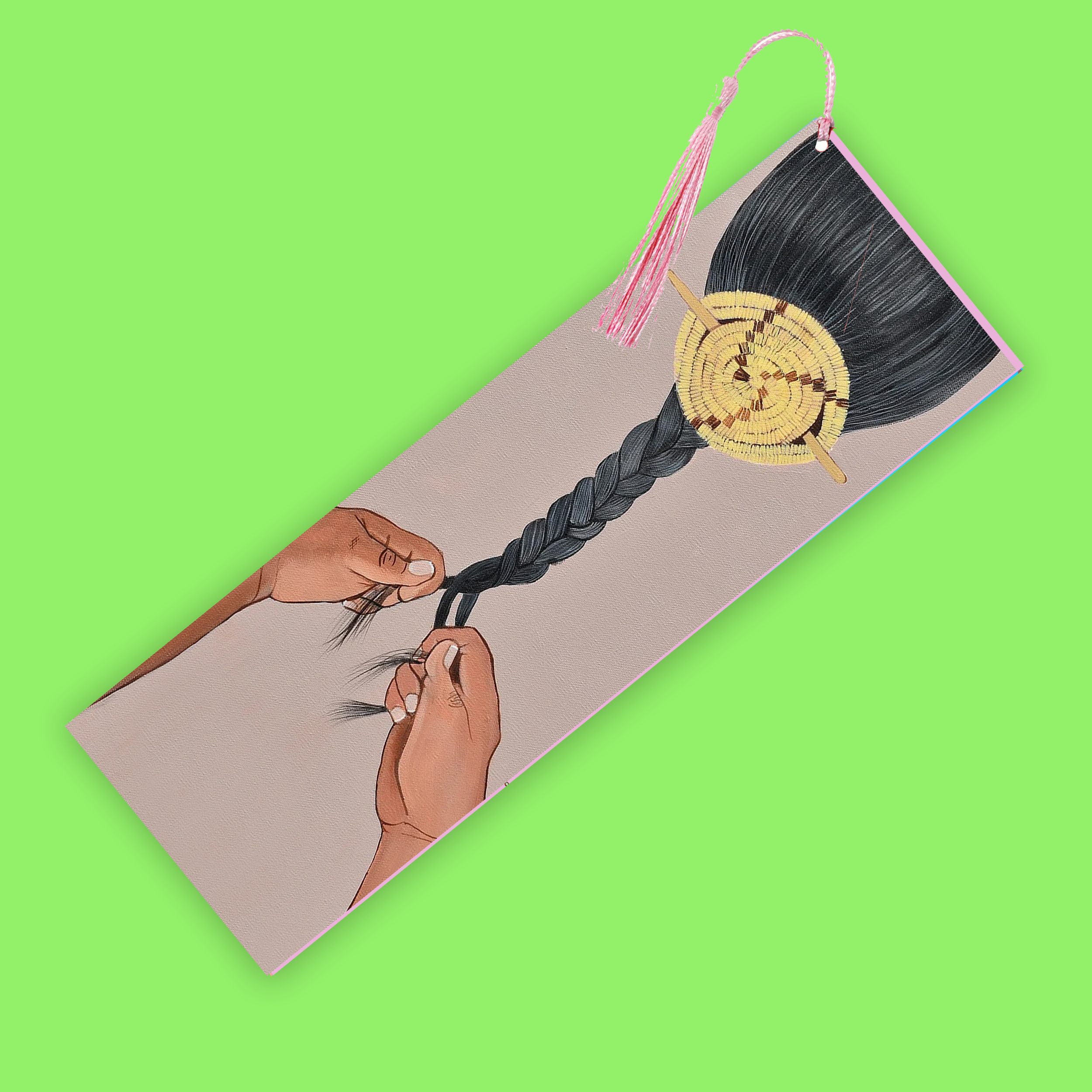 "Woven through Generations" bookmark
