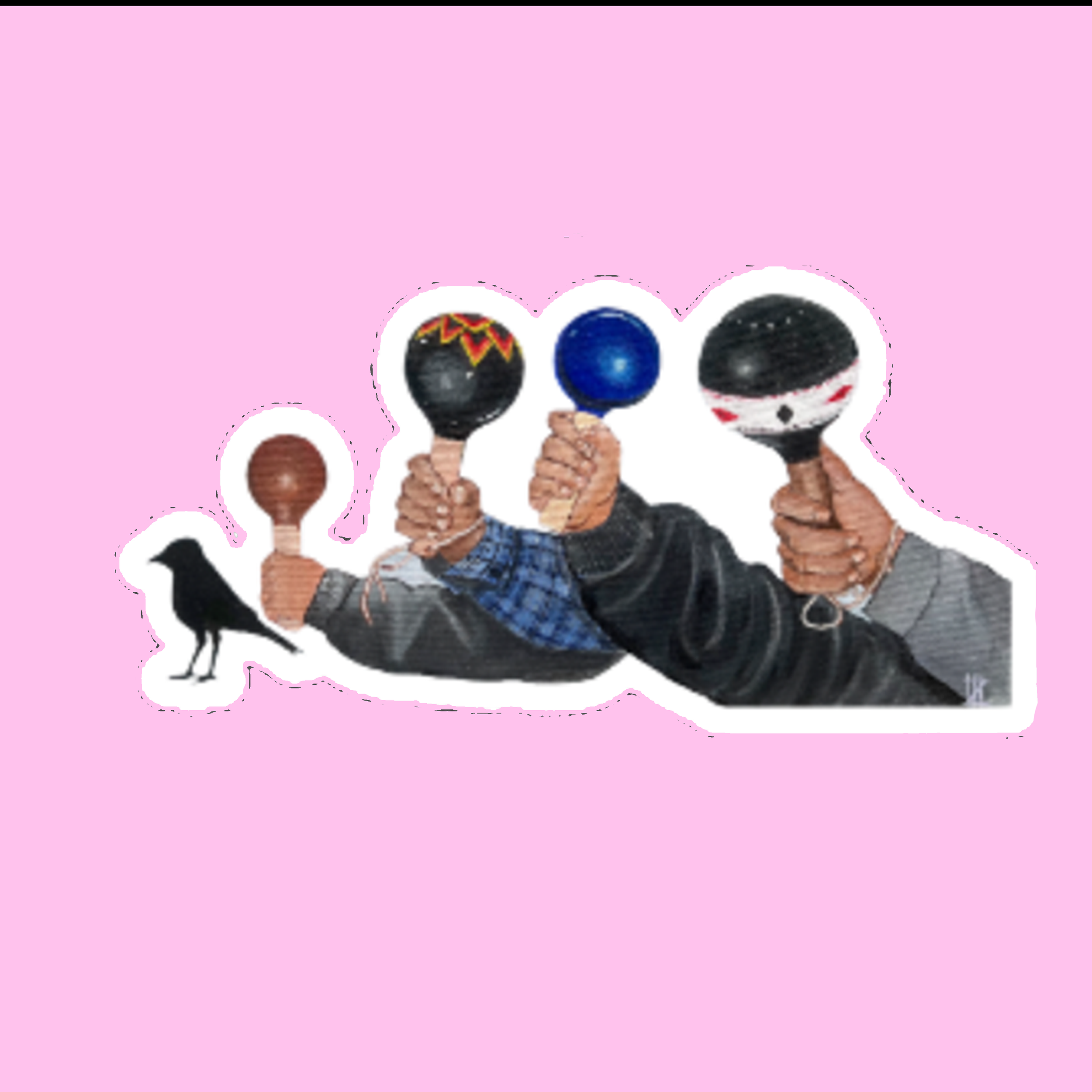 "Singing of the Birds" sticker